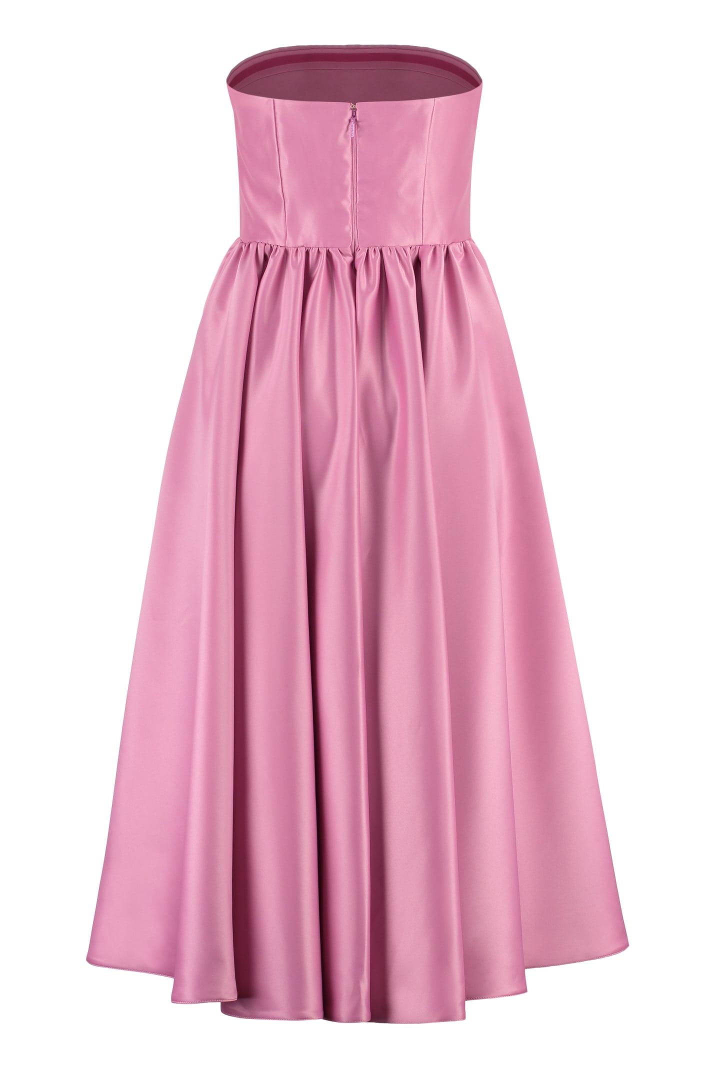 Shop Pinko Aminga Off-the-shoulder Dress In Pink