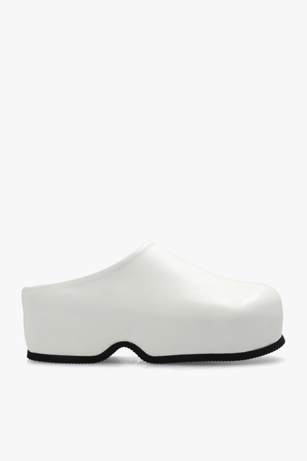 Proenza Schouler Forma Flatform Clogs In Chantilly