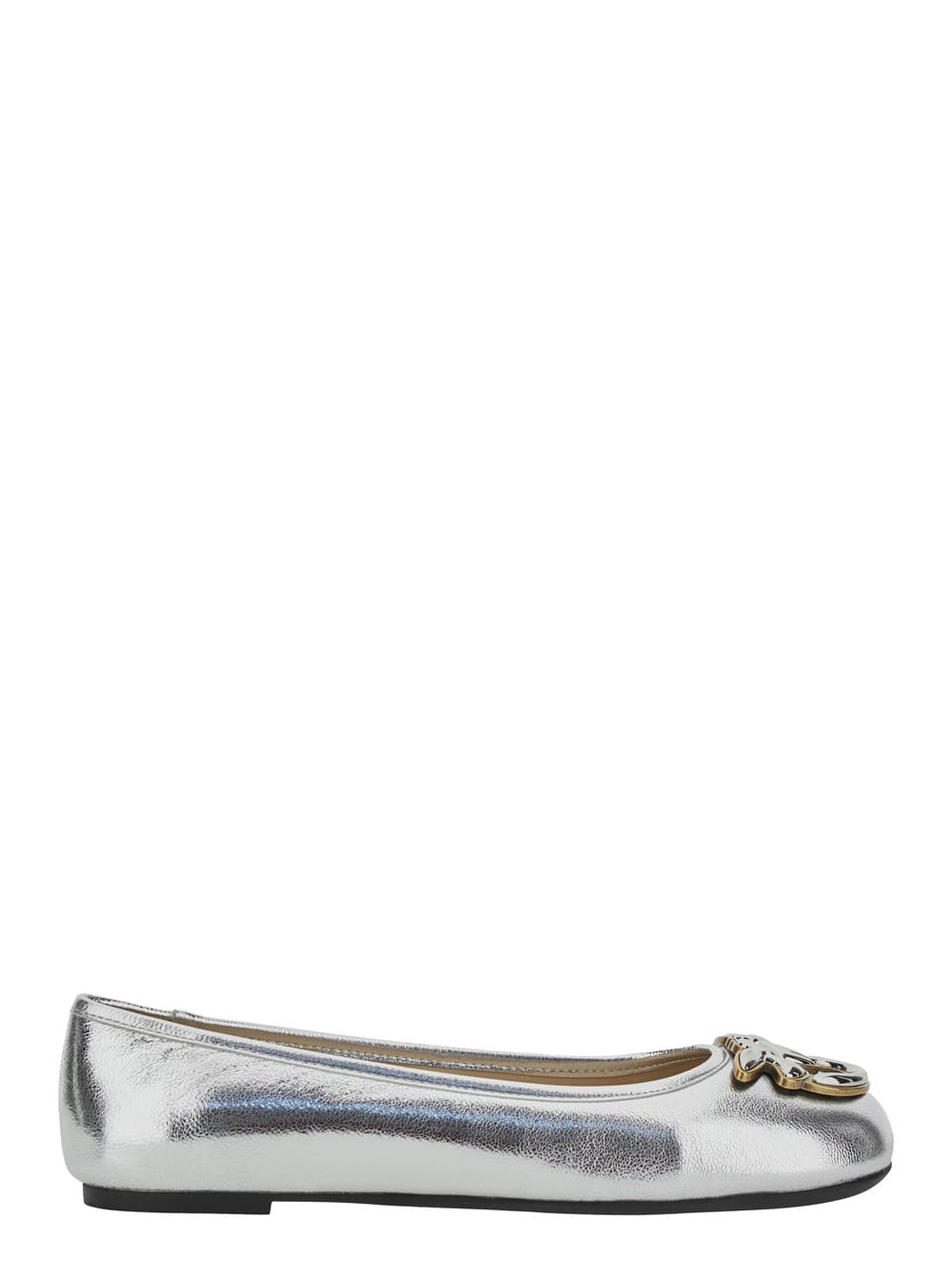 Gioia 03 - Ballerina Laminated Nappa Silver