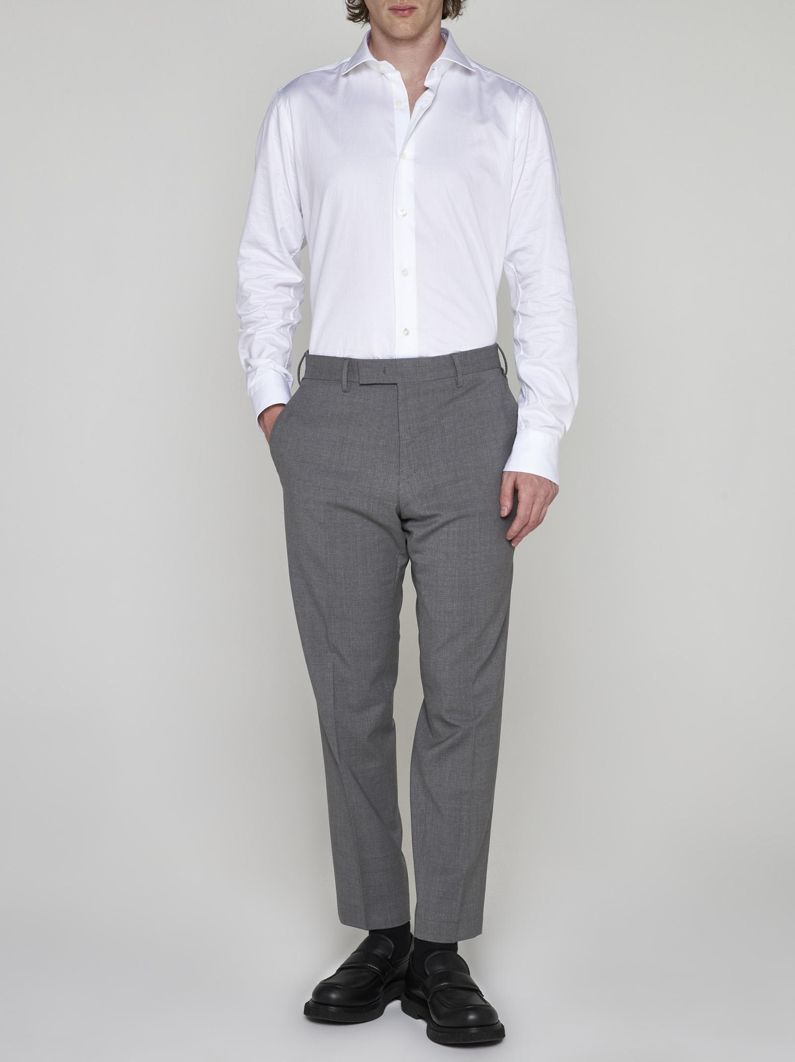 Pt Torino Rebel Stretch Wool Trousers In Non Definito
