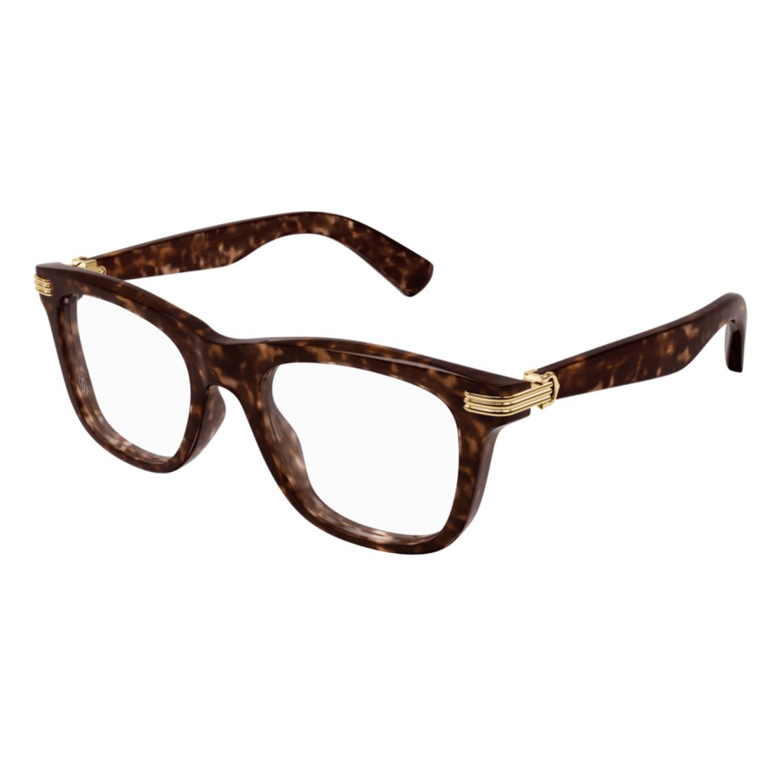 Cartier Ct0558o007 Havana Havana Transpa In Transparent