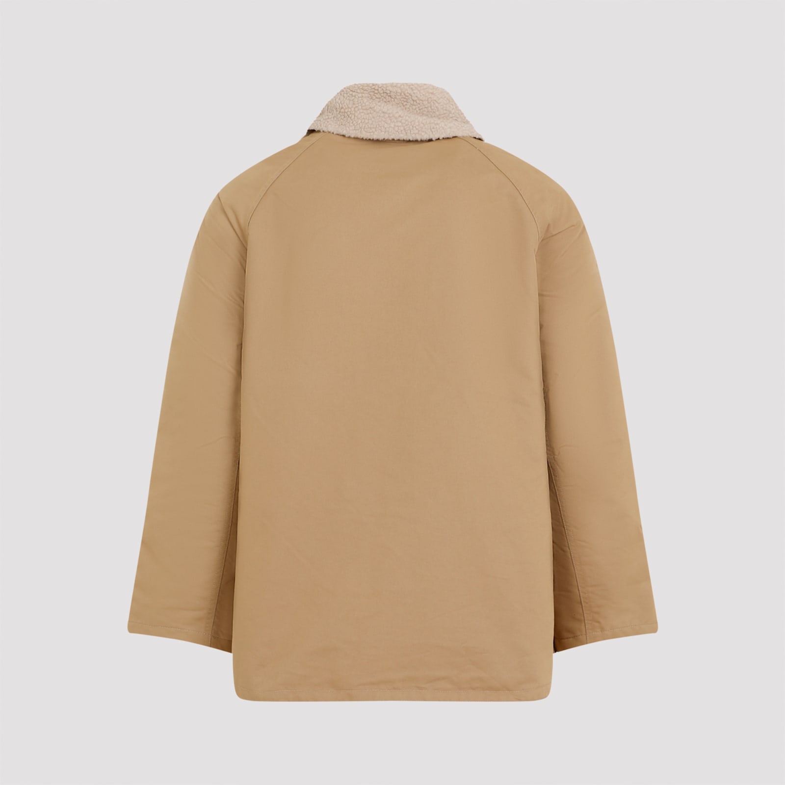 Universal Works Reversible Mackinaw Jacket In Sand
