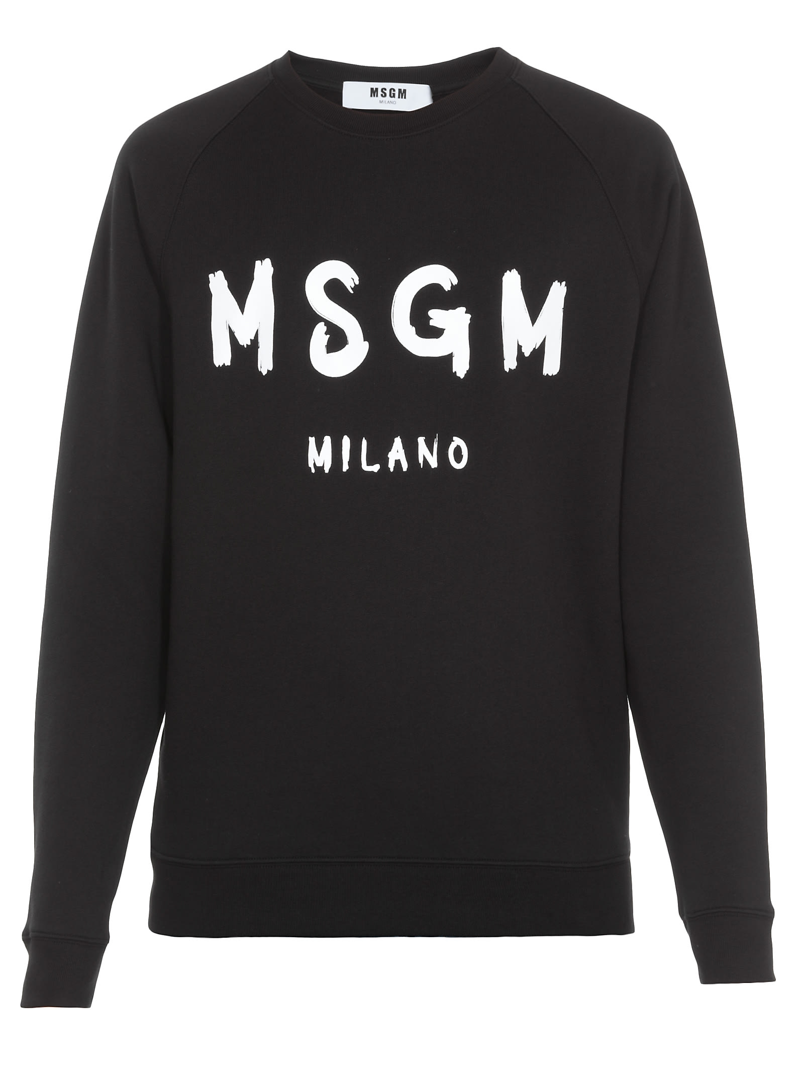 MSGM MSGM Cotton Sweatshirt - BLACK - 11017146 | italist