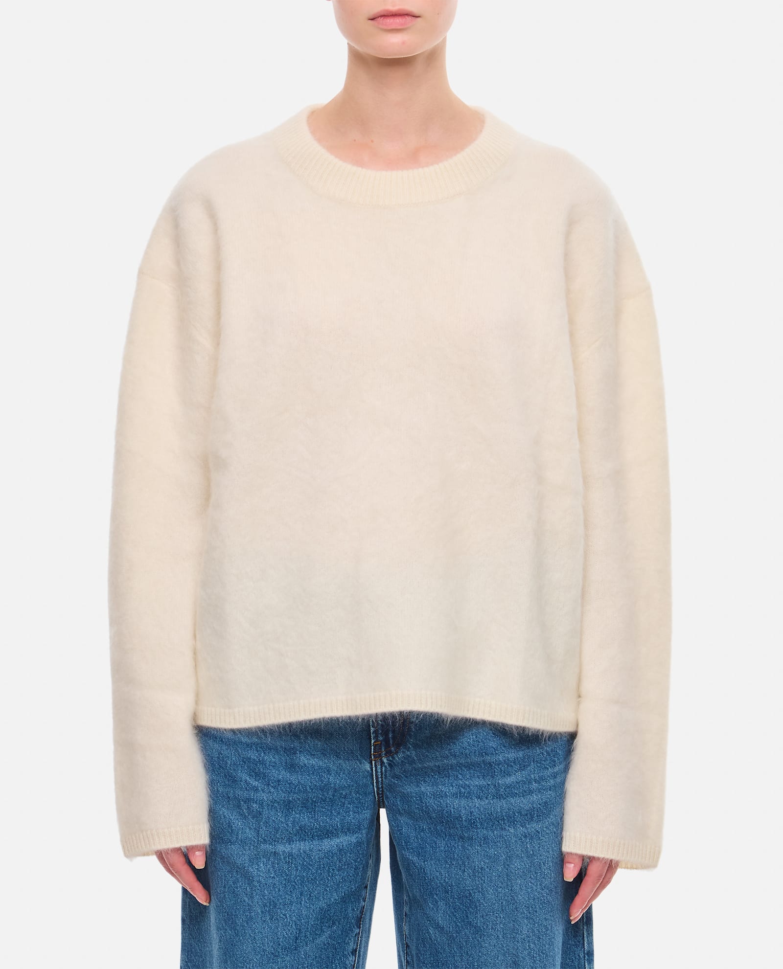 Shop Lisa Yang Natalia Cashmere Sweater In Beige