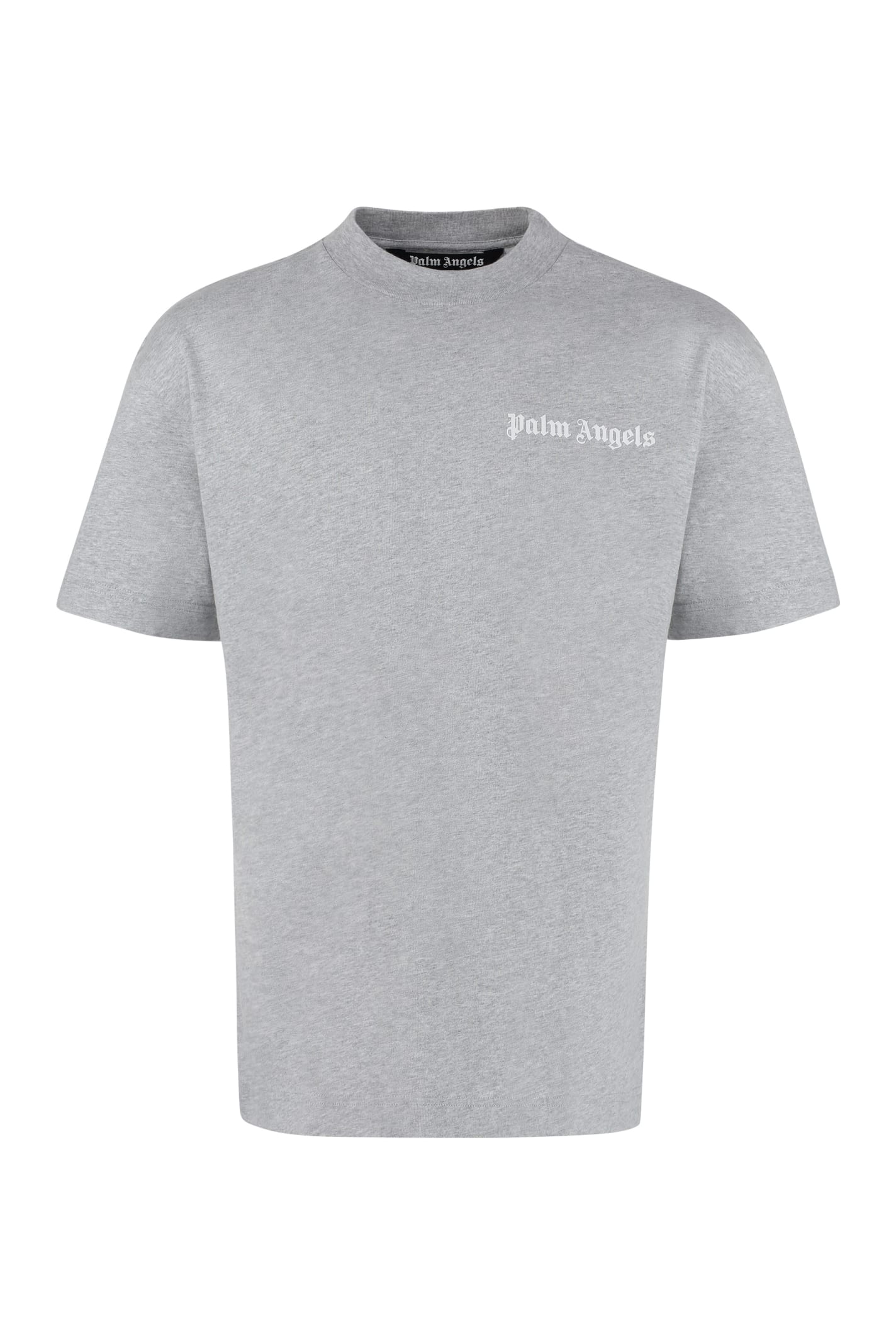 Palm Angels Set Of Three Cotton T-shirts In Multi