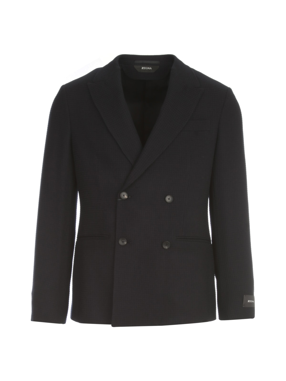 Z Zegna Pure Wool Double Breasted Jacket