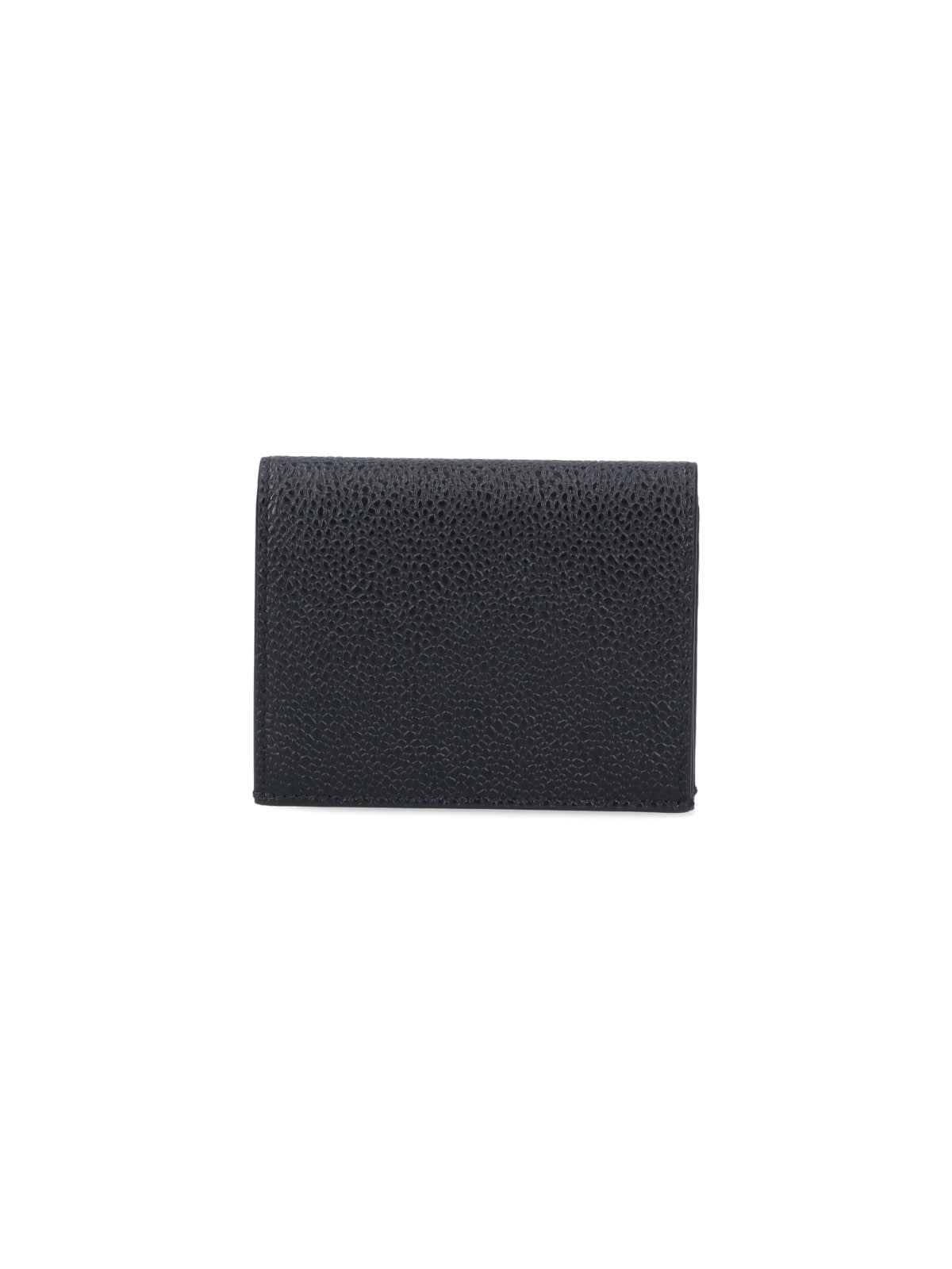 Thom Browne Leather Bifold Wallet In 1