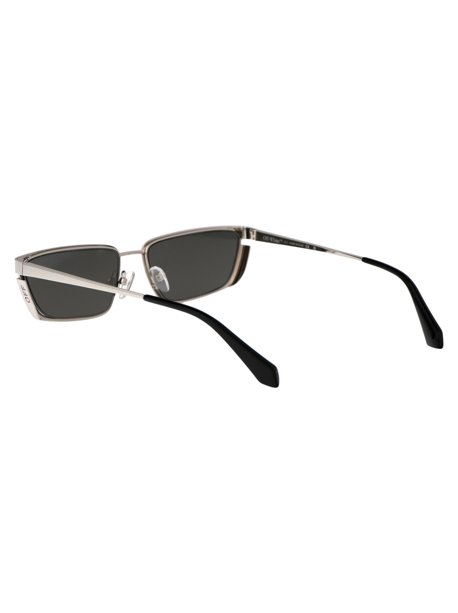 Shop Off-white Richfield Sunglasses In 7272 Silver Silver