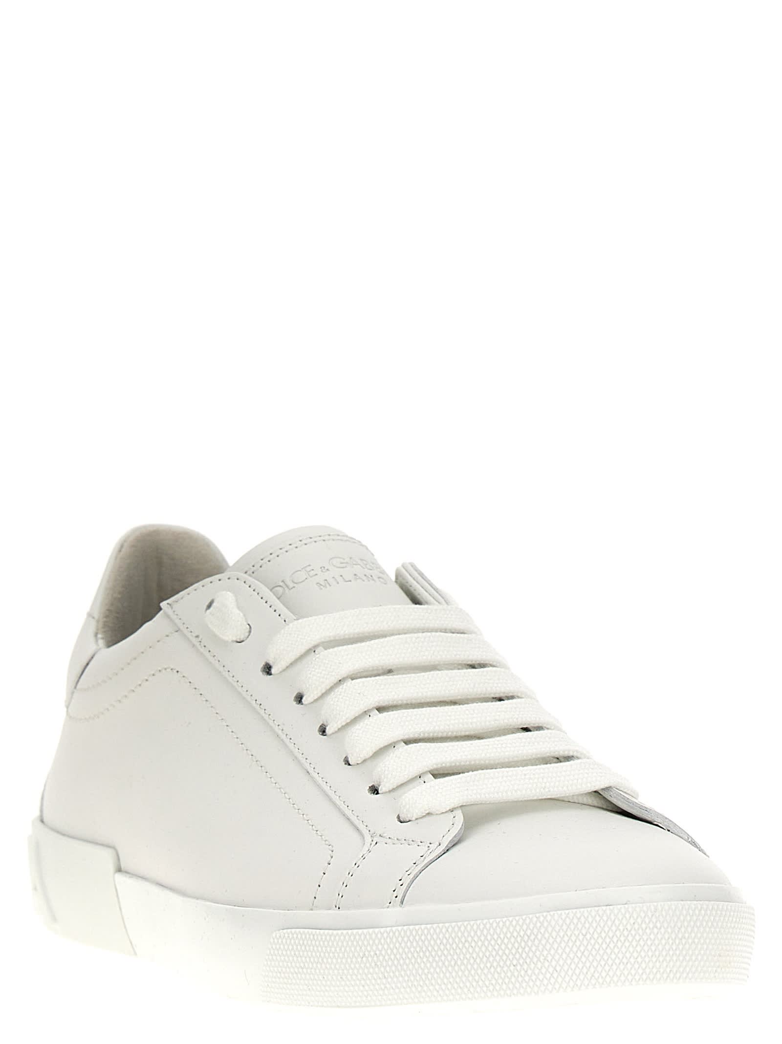 Shop Dolce & Gabbana Portofino Vintage Sneakers