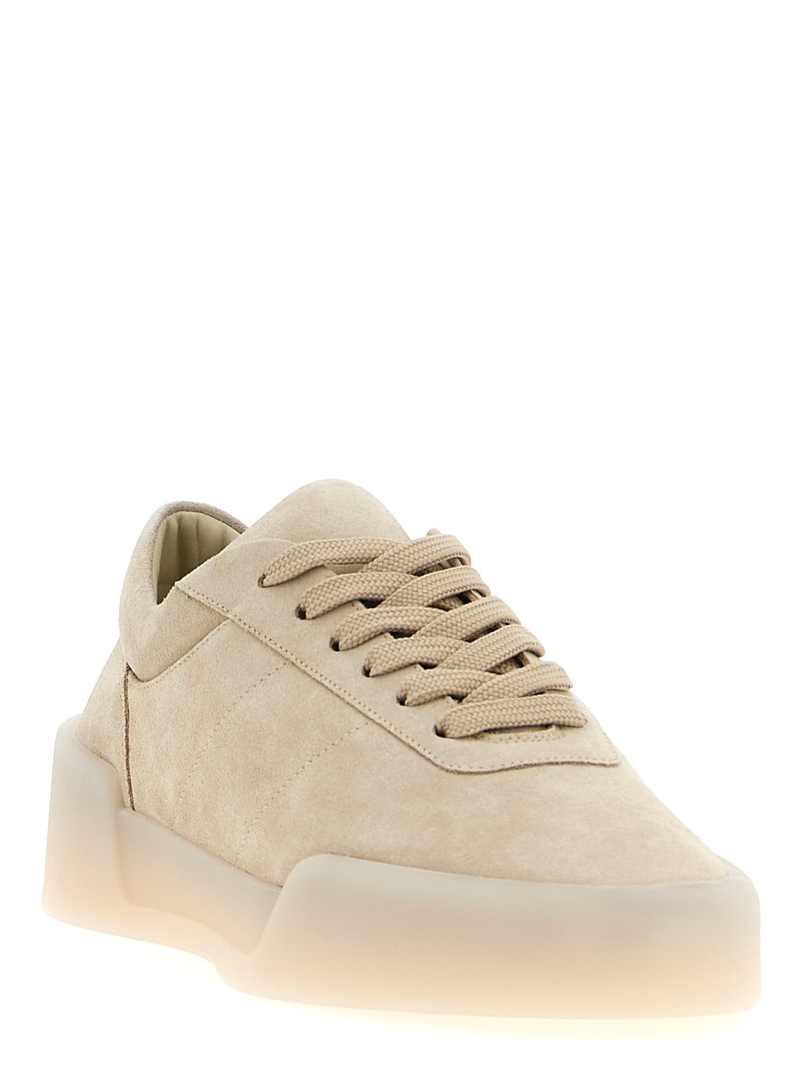 Fear Of God Lace-up Aerobic Low Sneakers In Brown