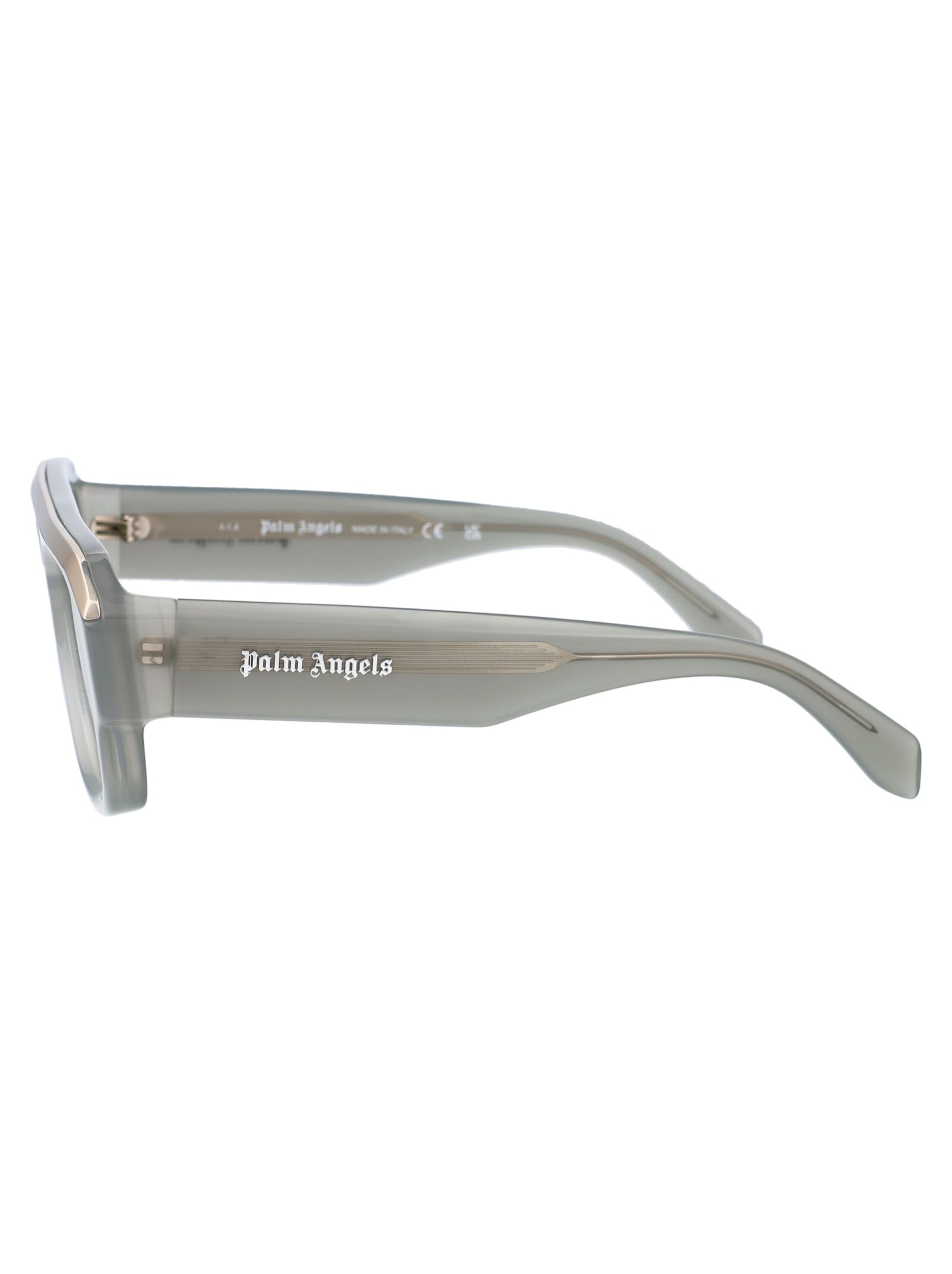 Shop Palm Angels Stockton Sunglasses In 0955 Grey