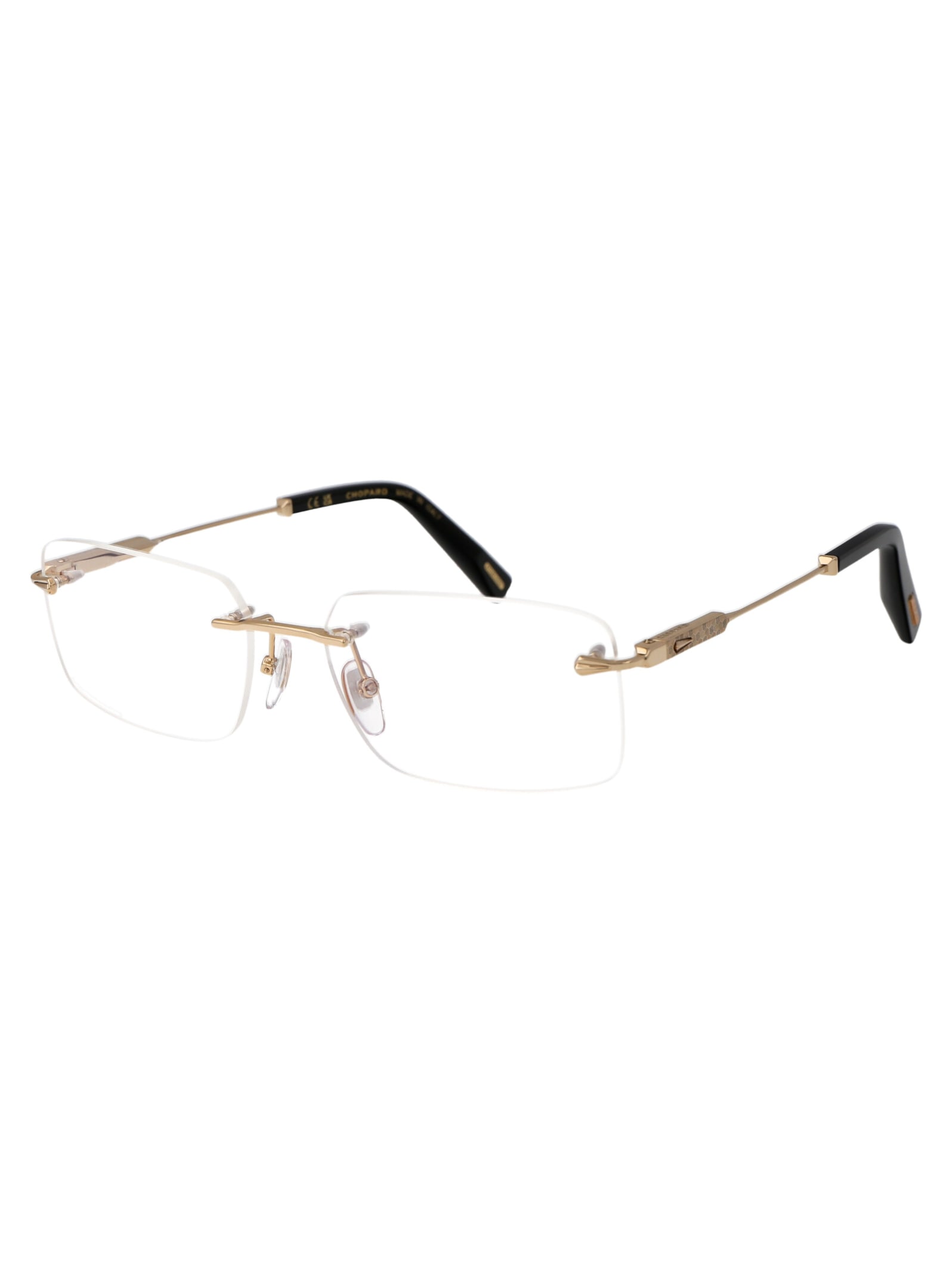 Shop Chopard Vchg57 Glasses In 0300 Gold