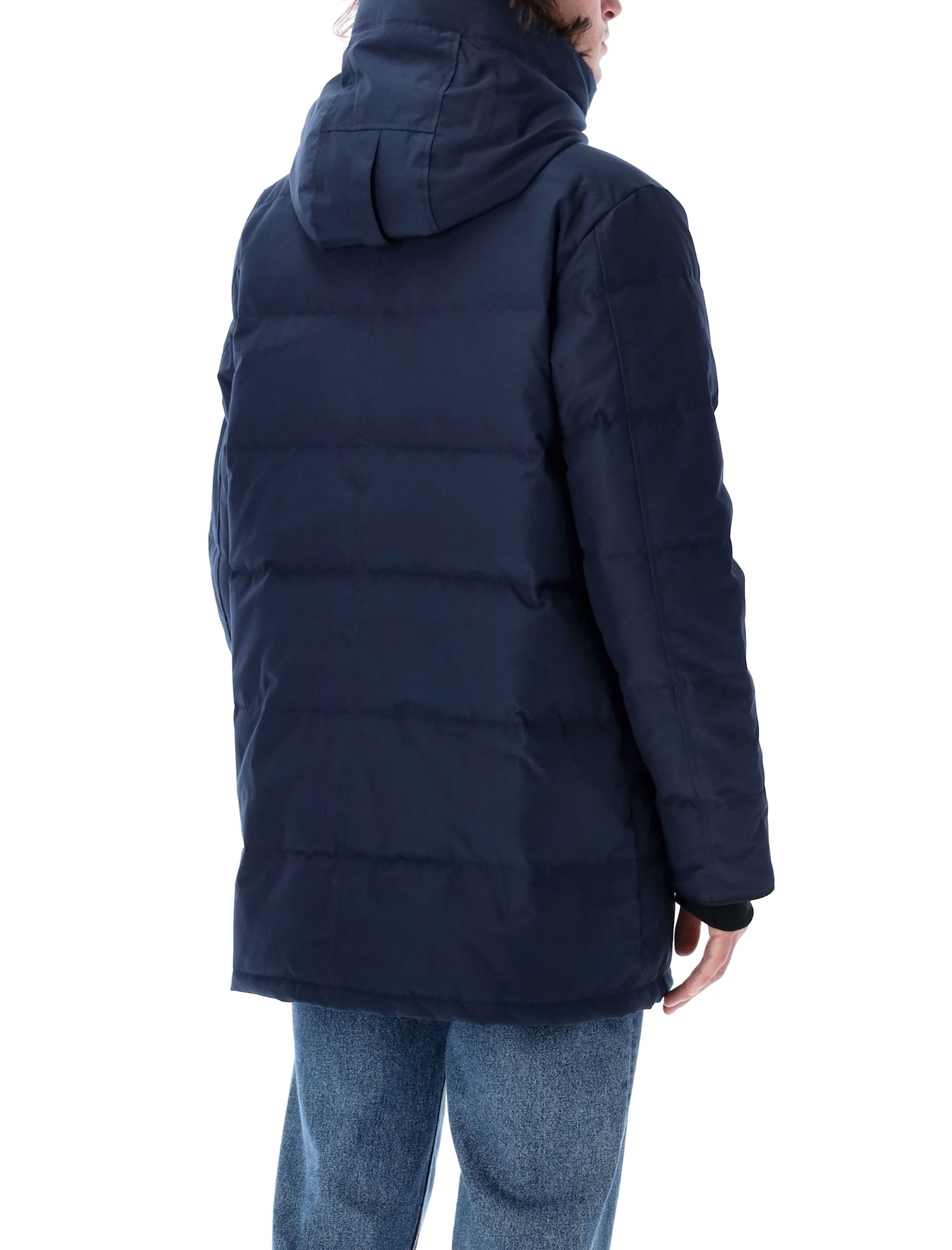 Shop Canada Goose Carson Parka In Atlantic Navy