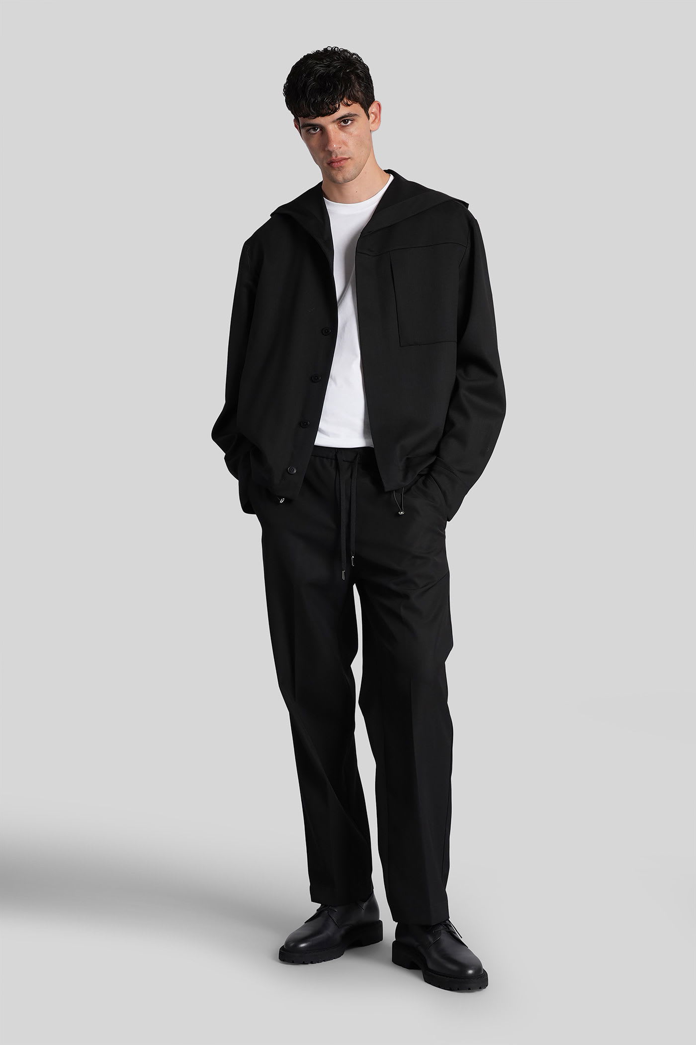 Costumein Pajamas Pants In Black Polyester In Black