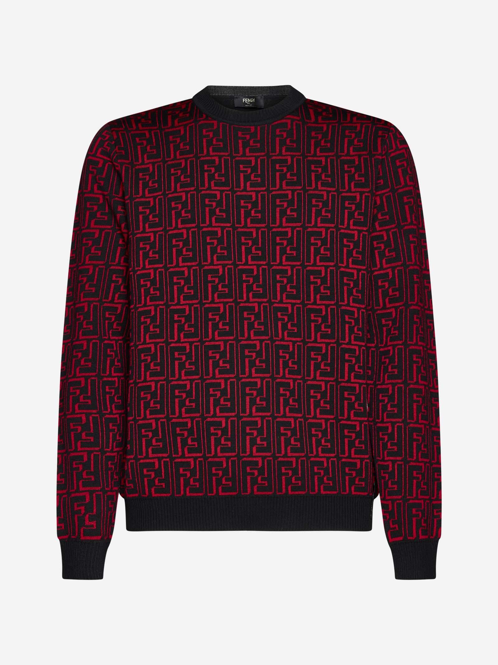 Fendi Ff Viscose-blend Sweater