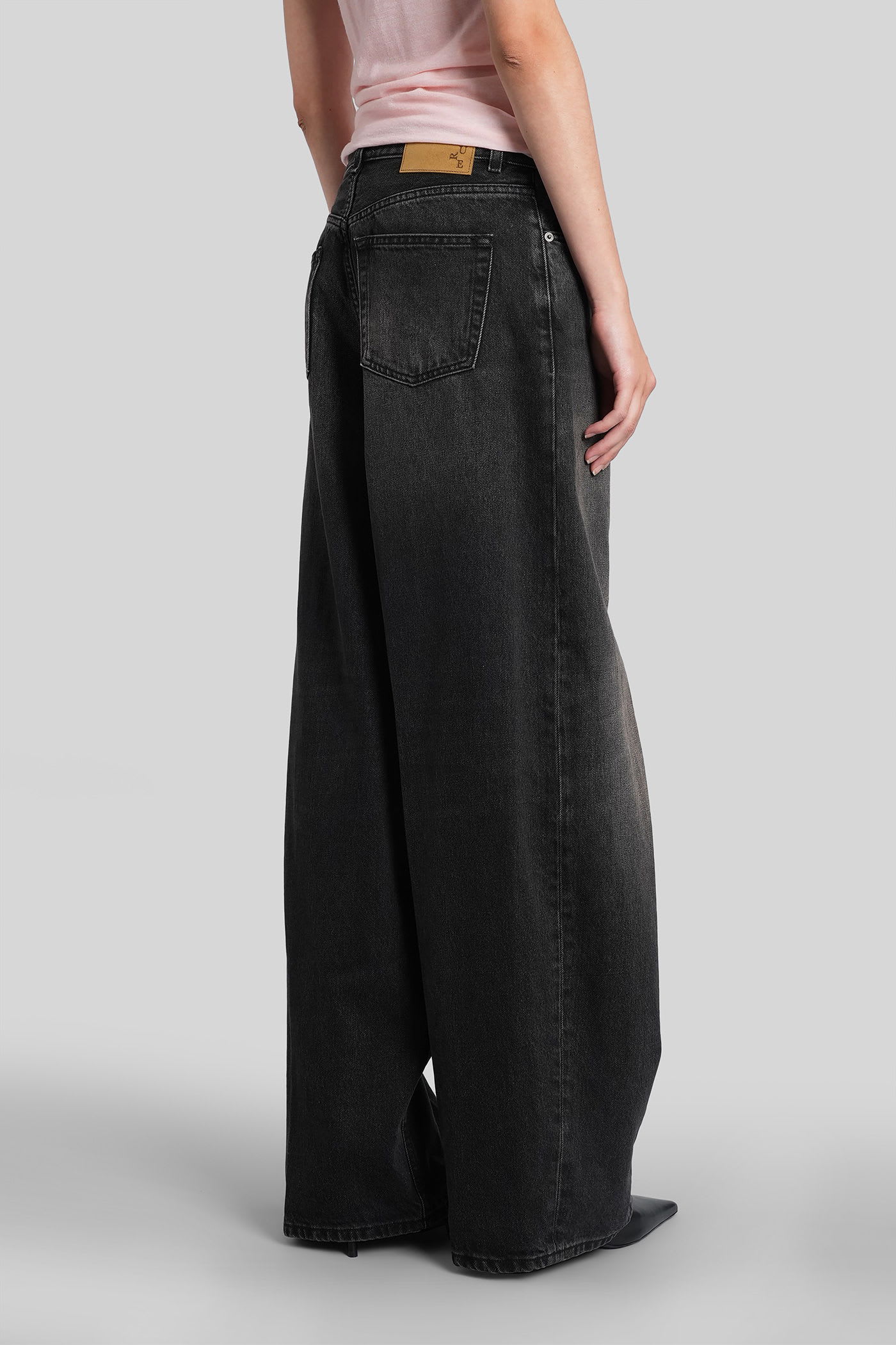 Haikure Bethany Earl Jeans In Black Denim In Black