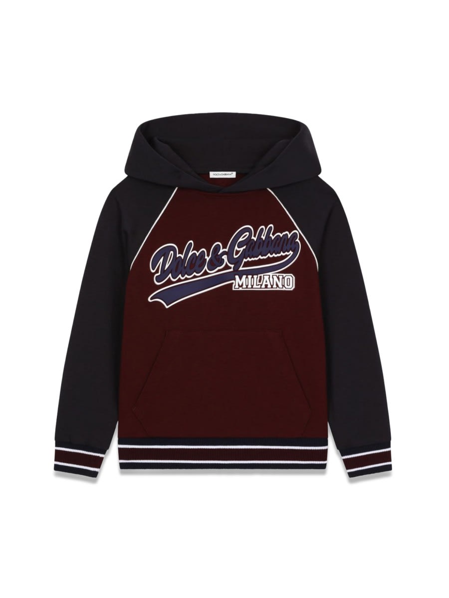 Dolce & Gabbana Hoodie In Multicolour