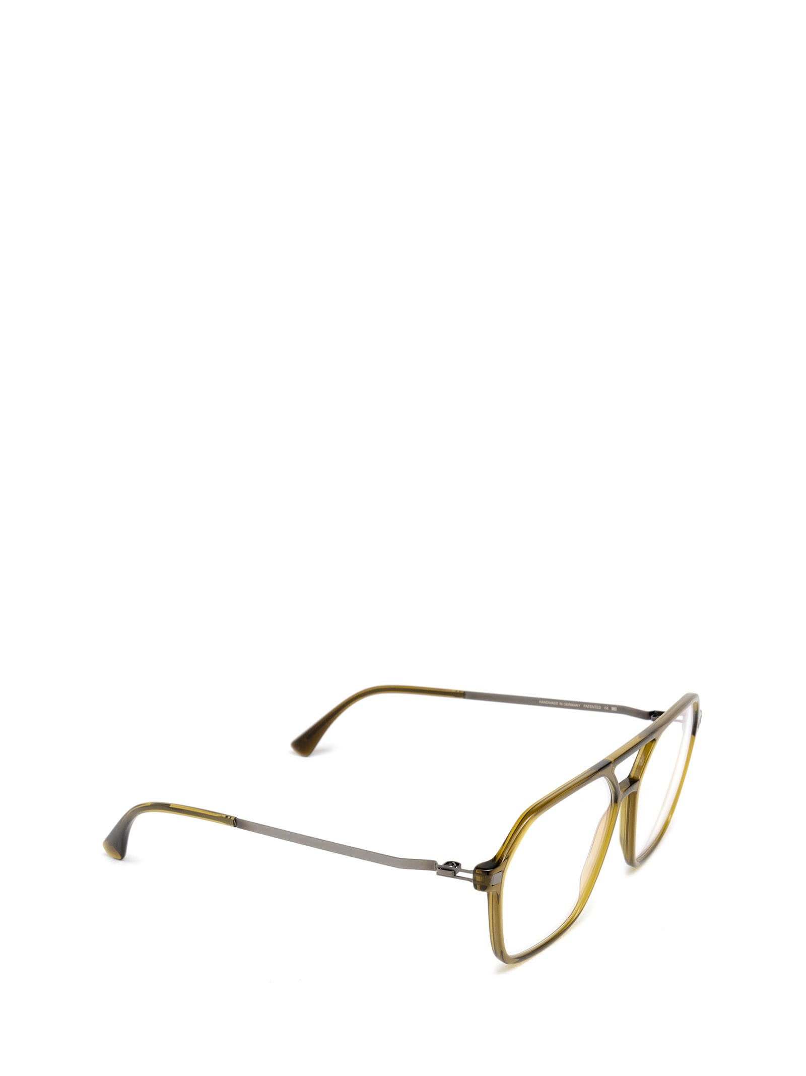 Shop Mykita Hiti C116-peridot/graphite Glasses
