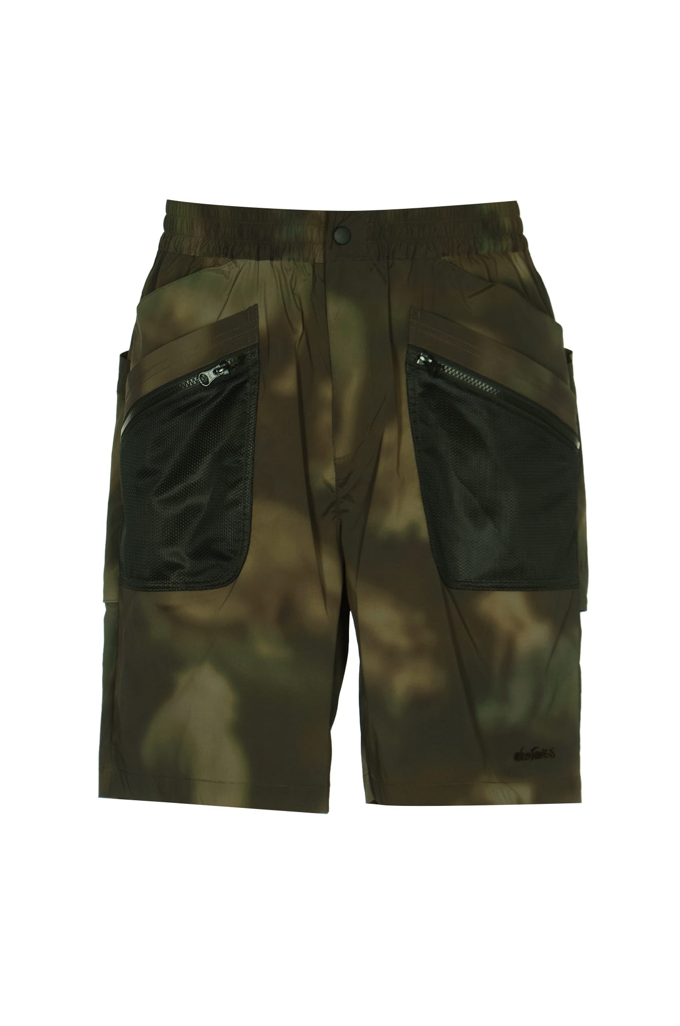 Shop Wild Things Big Pocket Mash Shorts In Nature Olive