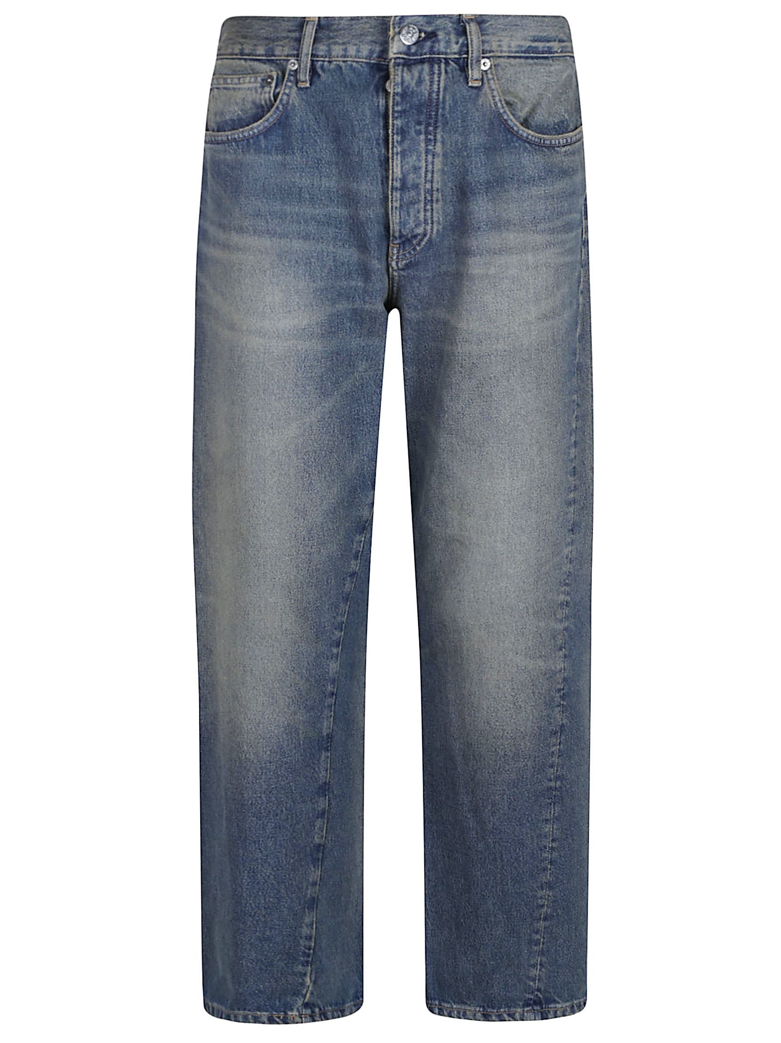 Sunflower Wide Twist Jeans In Blue