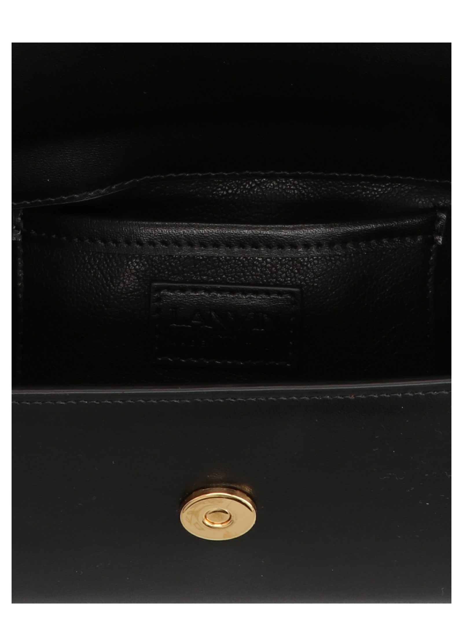 Shop Lanvin Snap-lock Flap Shoulder Bag In .