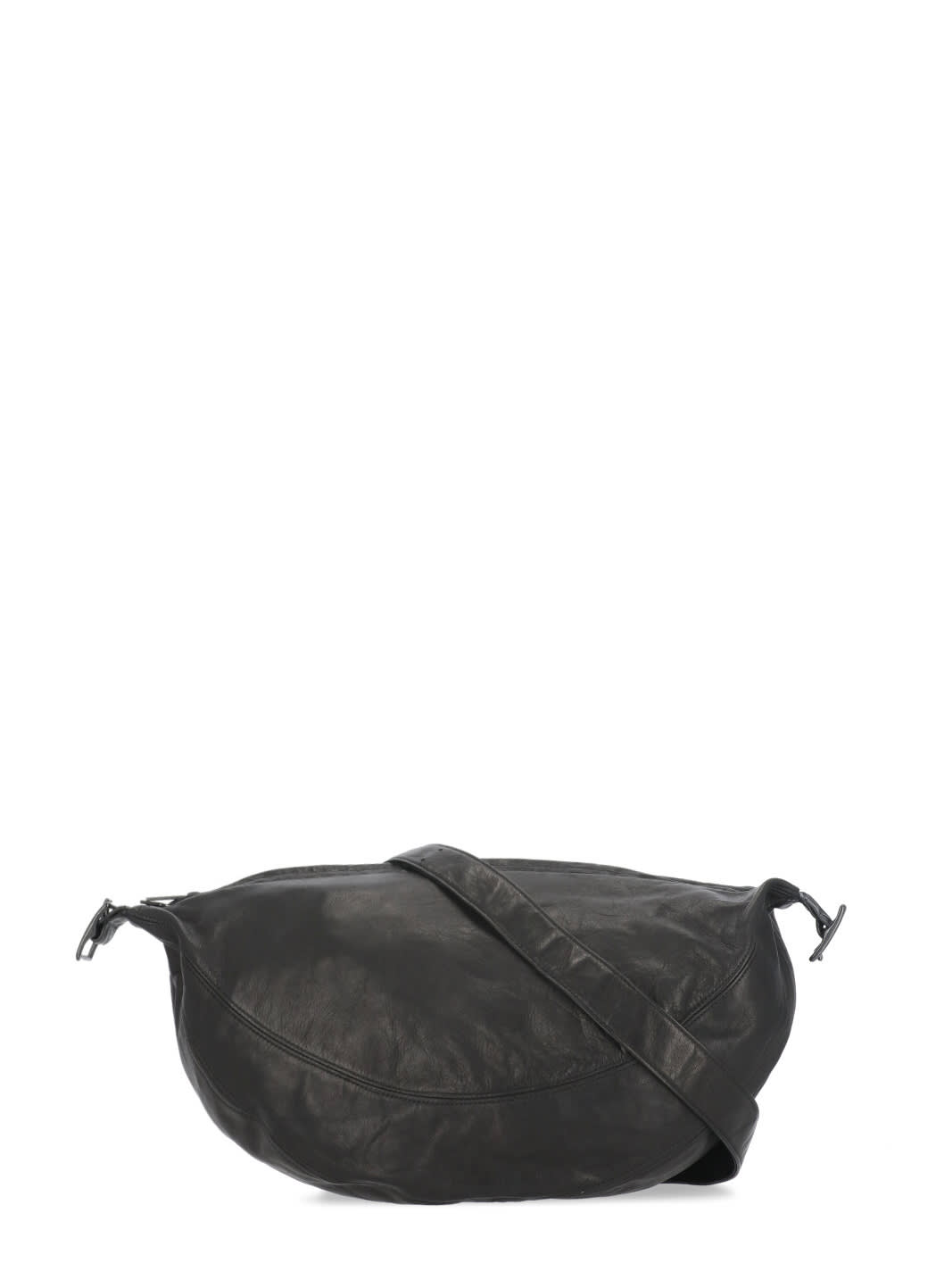 Yohji Yamamoto Leather Bag In Black