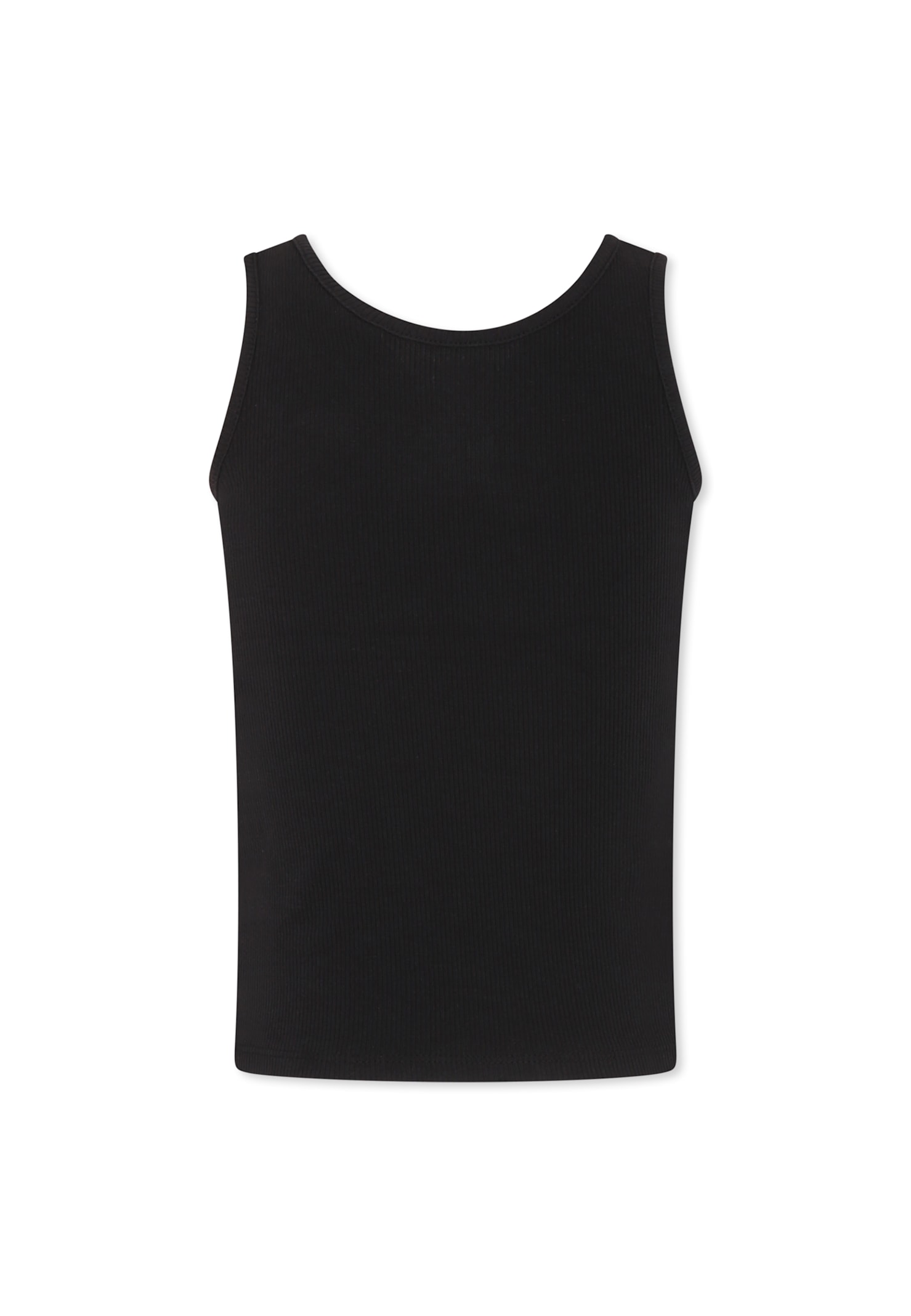 Shop Levi's Black Tank Top For Girl With Logo