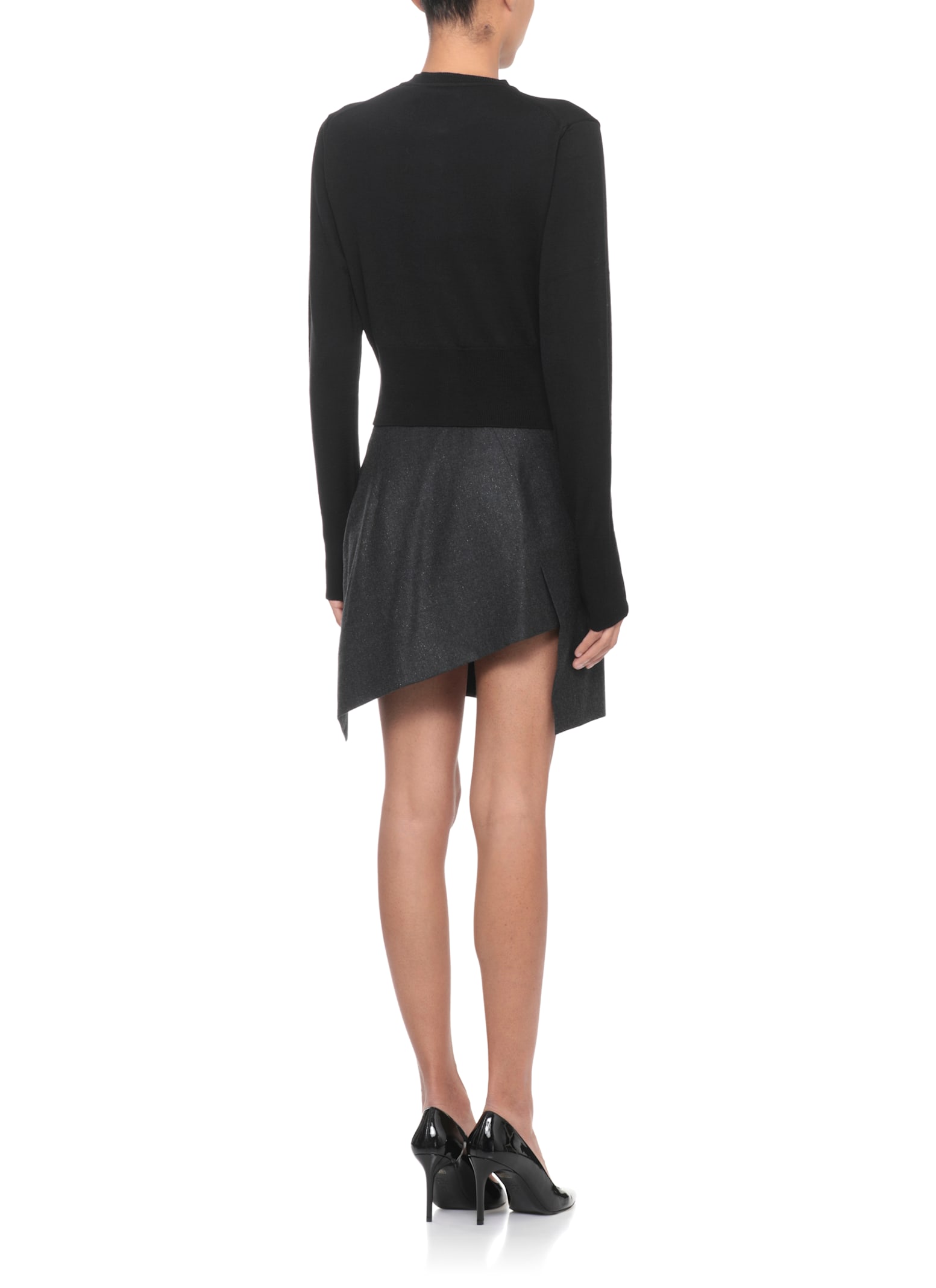 Vivienne Westwood Cropped Cardigan With Distinctive Buttons And Embroidered Emblem In Black