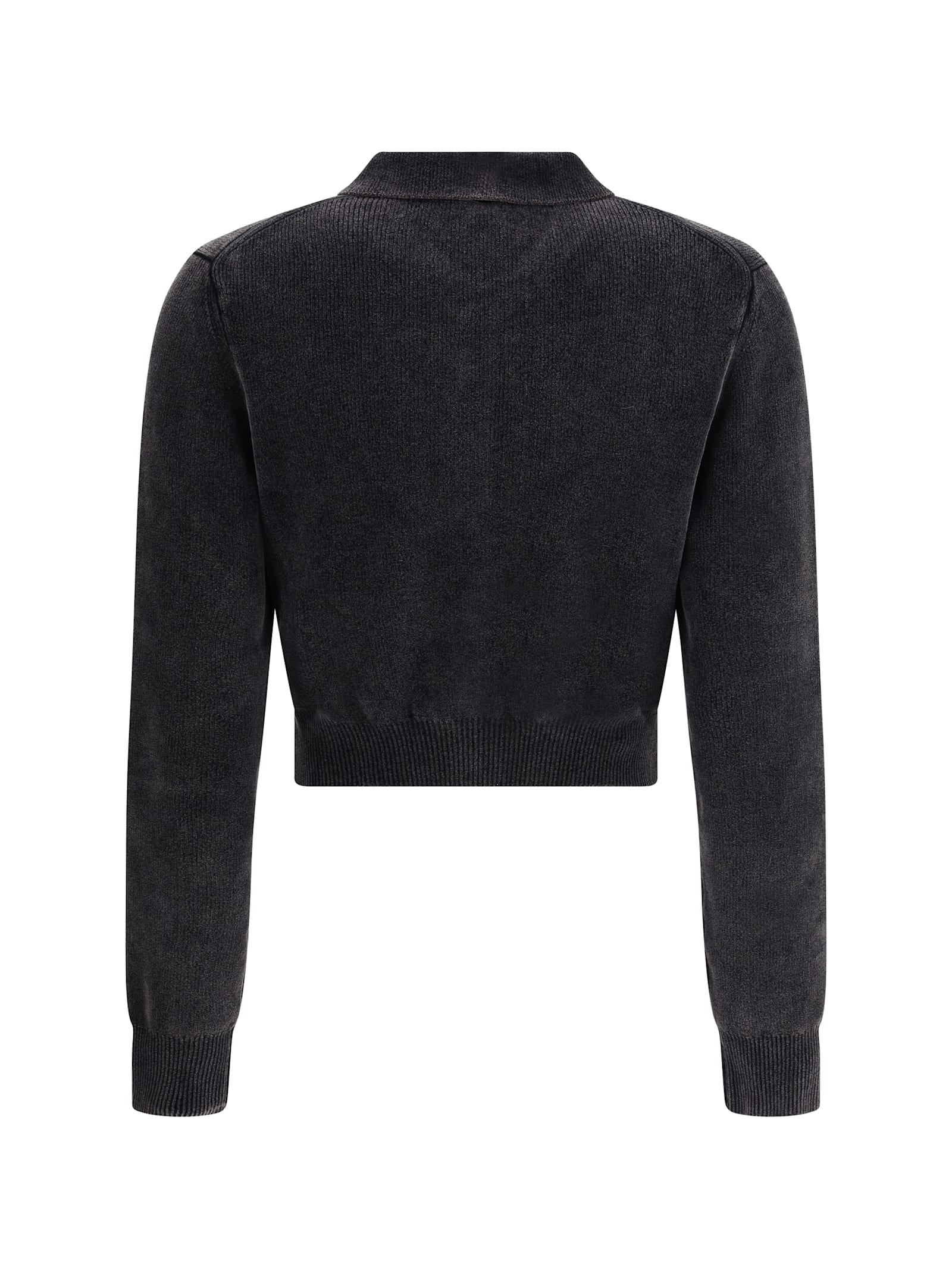 Alexander Wang Women Polo Cardigan Crop