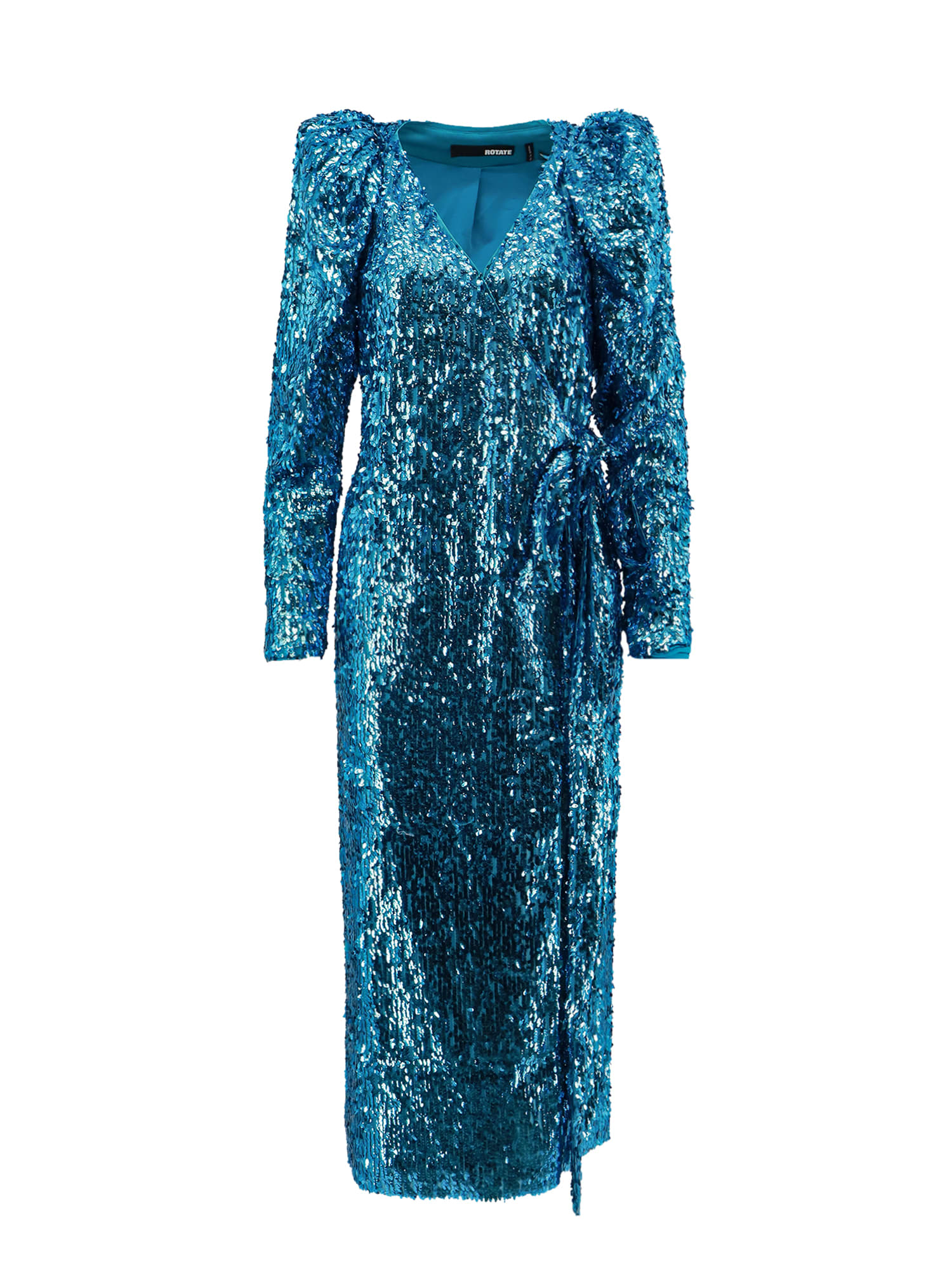 Shop Rotate Birger Christensen Dress In Blu