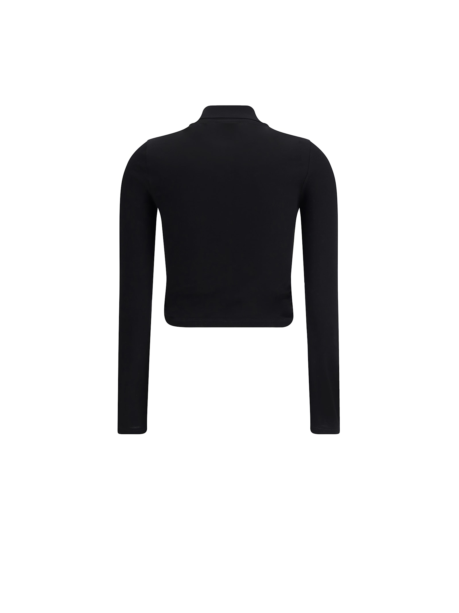 Shop Courrèges Polo With Twisted Detail