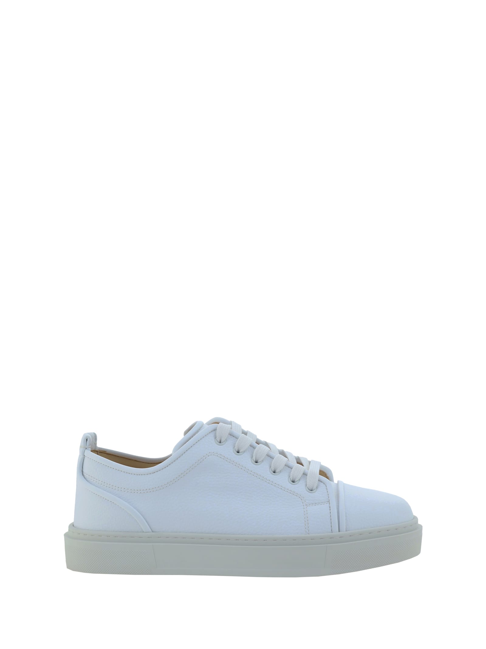 Christian Louboutin Adolon Kunior Sneakers In White