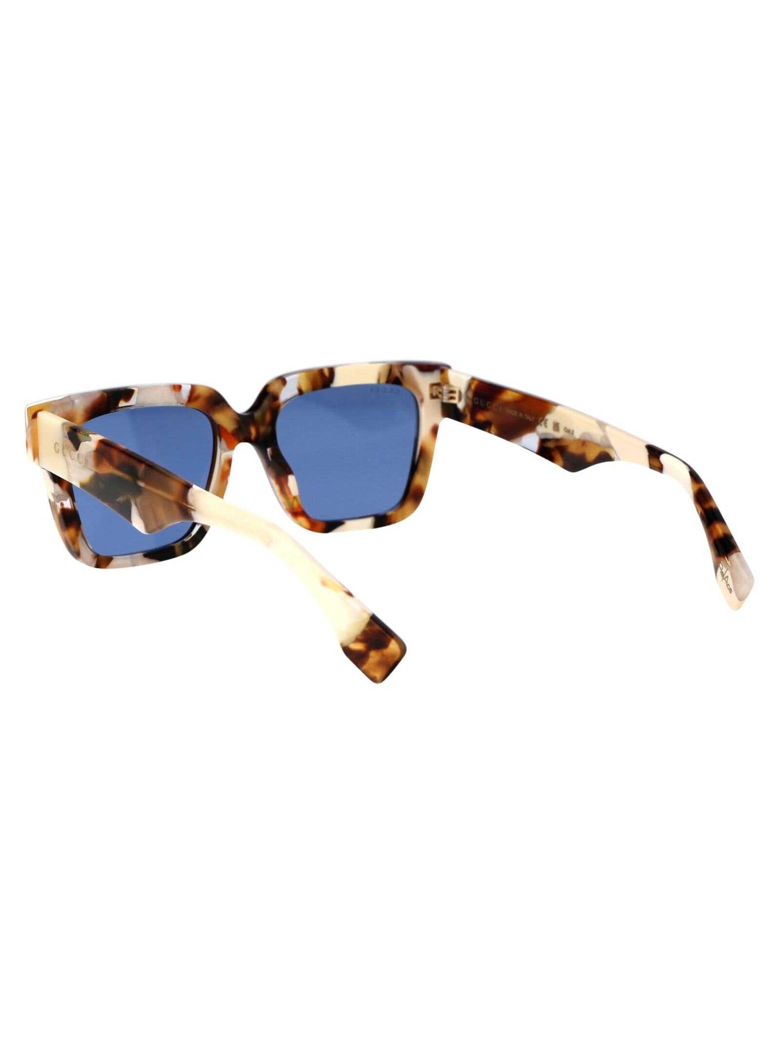 Shop Gucci Gg1626s Sunglasses In 001 Havana Havana Blue