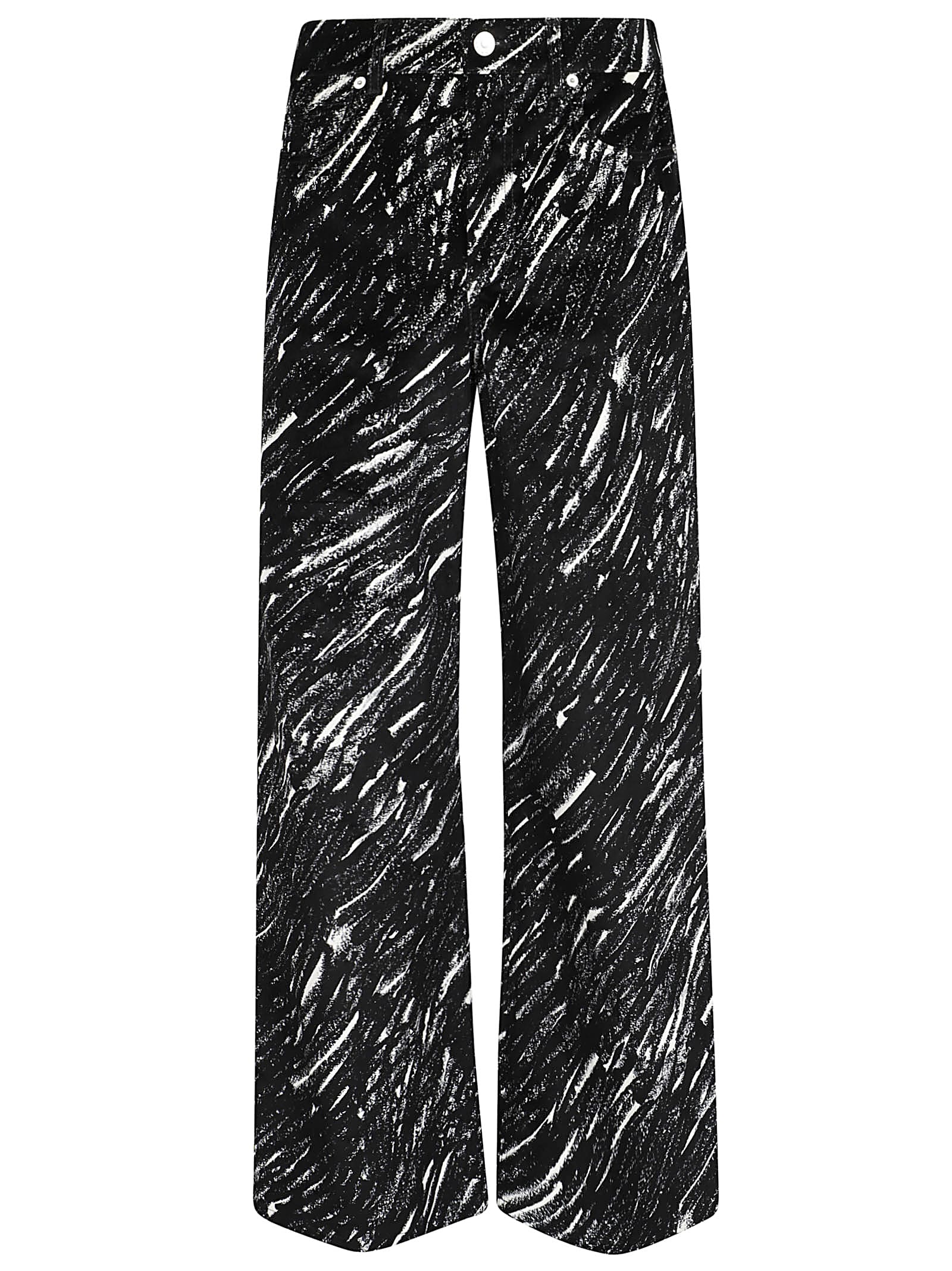 Shop Marni Trousers In Black