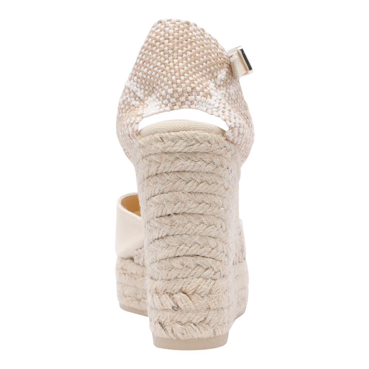 Castaã±er Carol Wedges In White