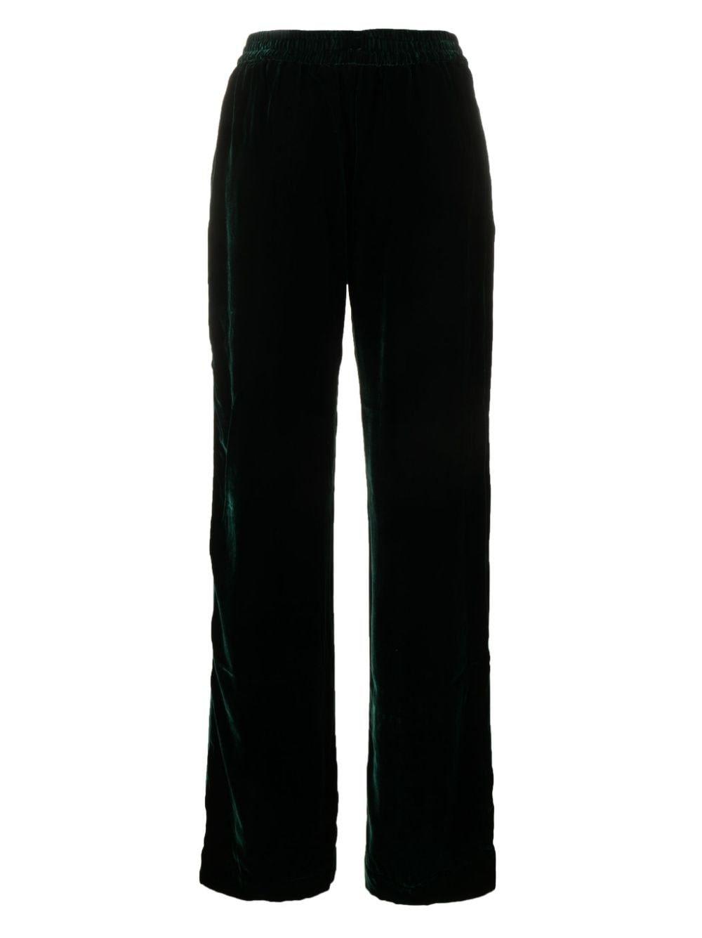 Shop F.r.s For Restless Sleepers Elasticated Waist Pants In Green