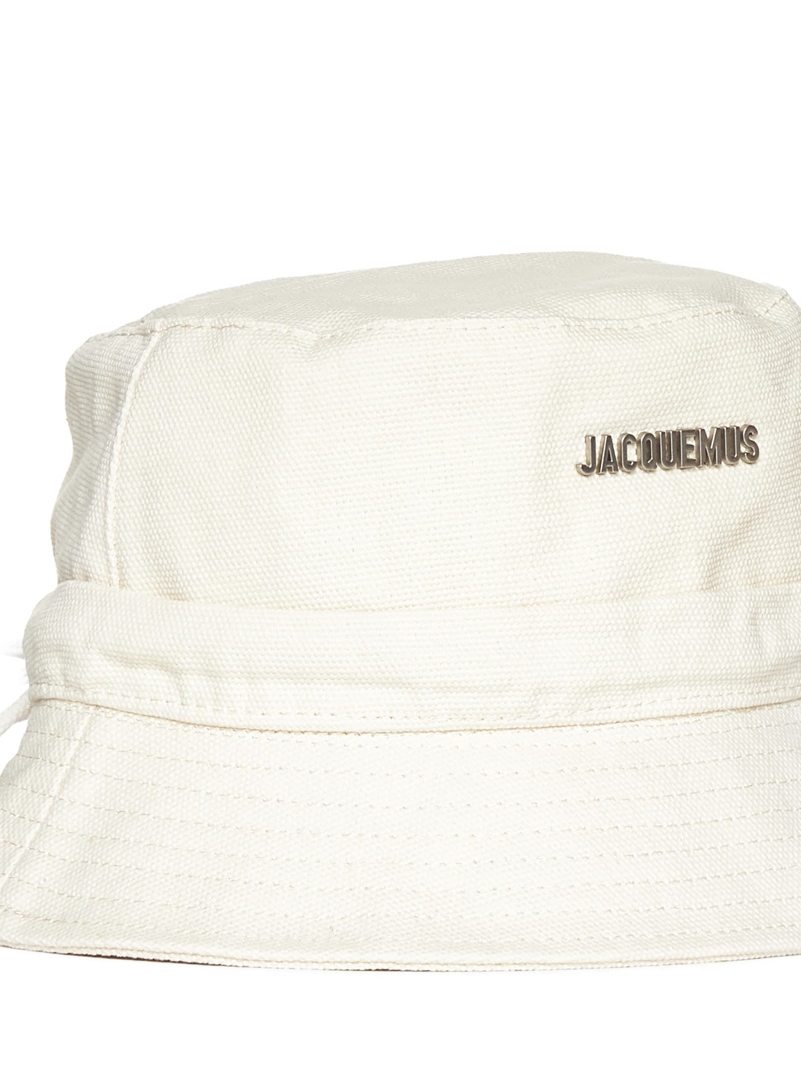 Shop Jacquemus Hat In Off-white