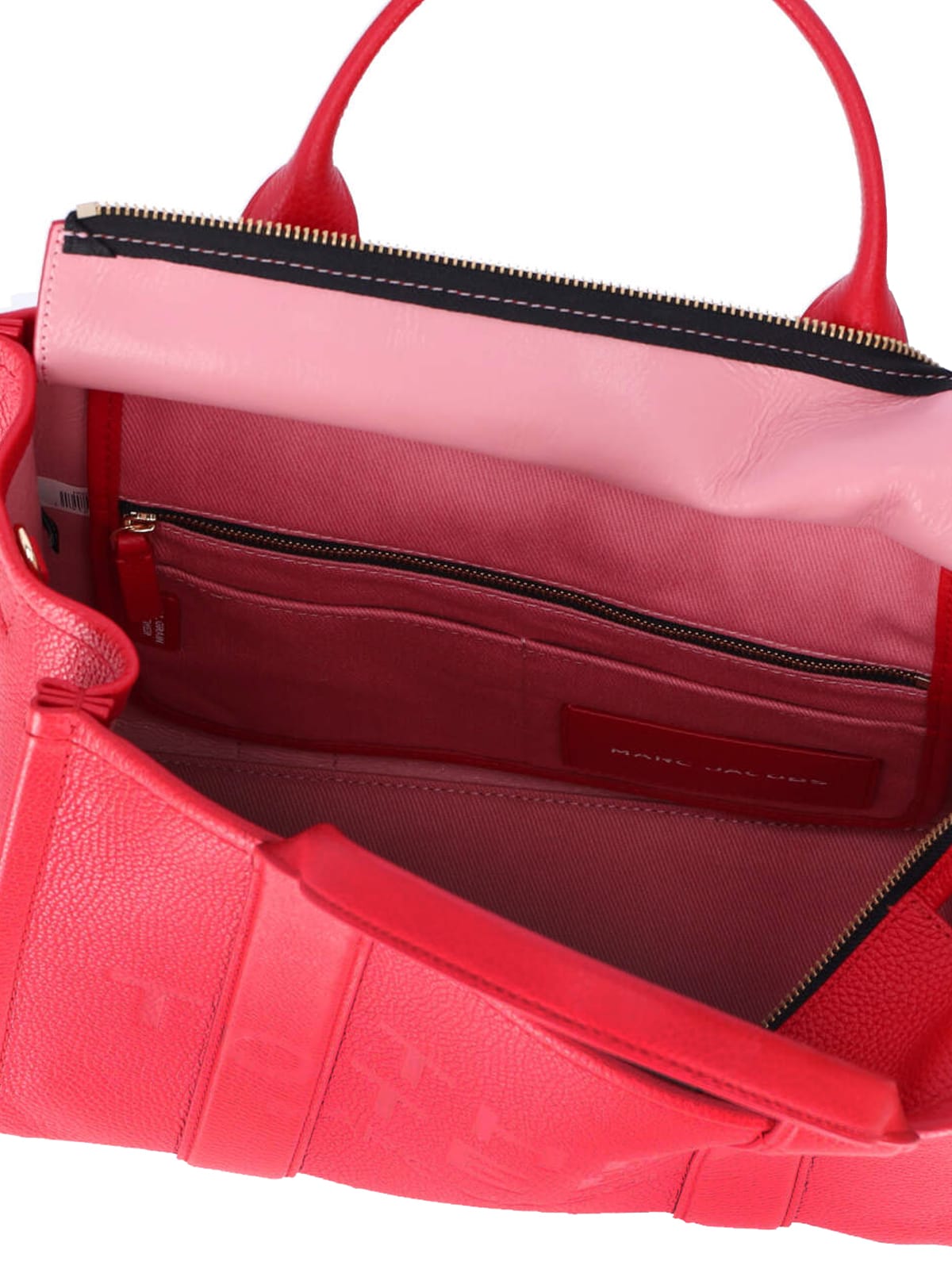 Shop Marc Jacobs The Medium Tote Bag In Red
