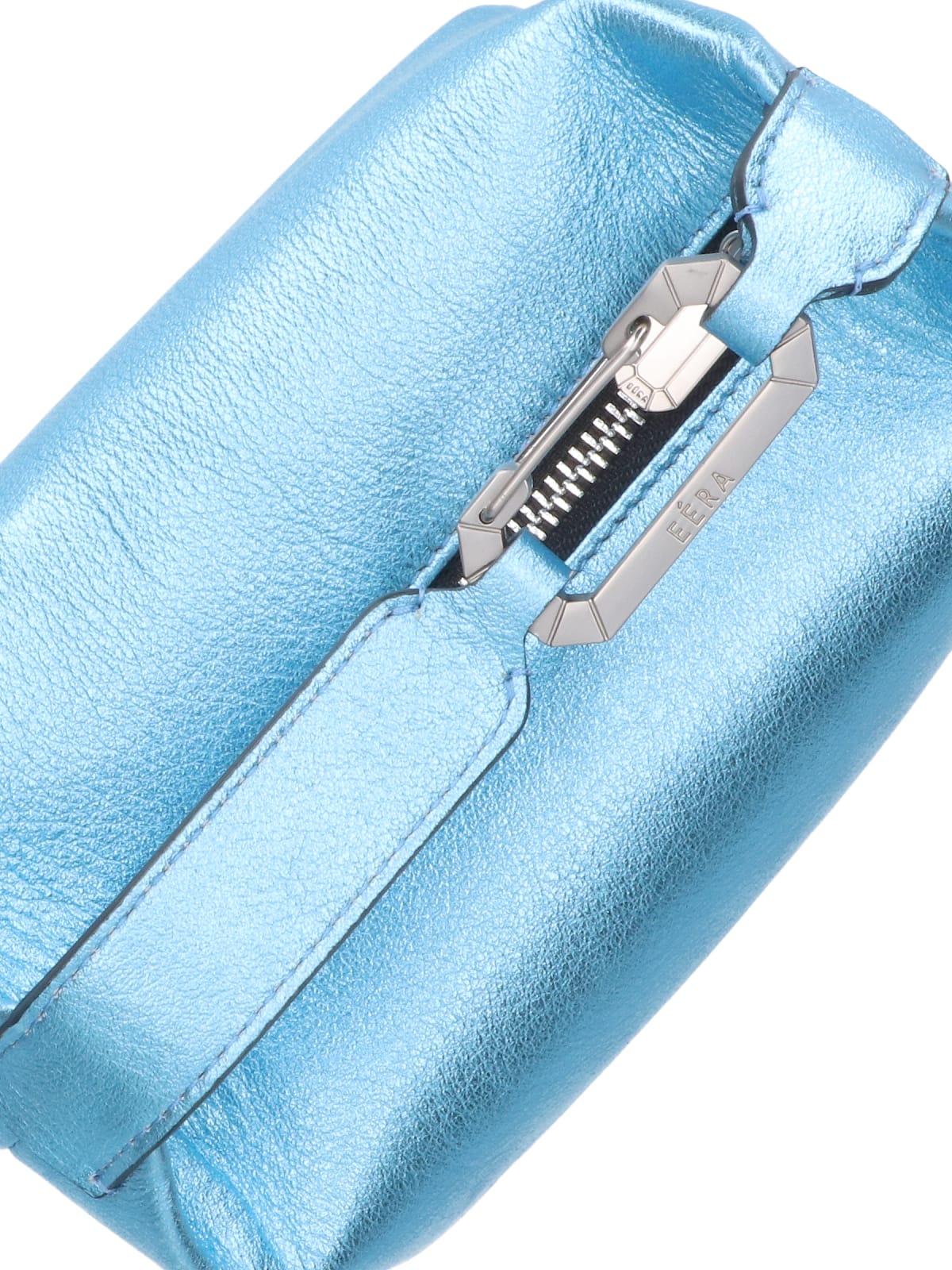 Shop Eéra Moon Handbag In Light Blue