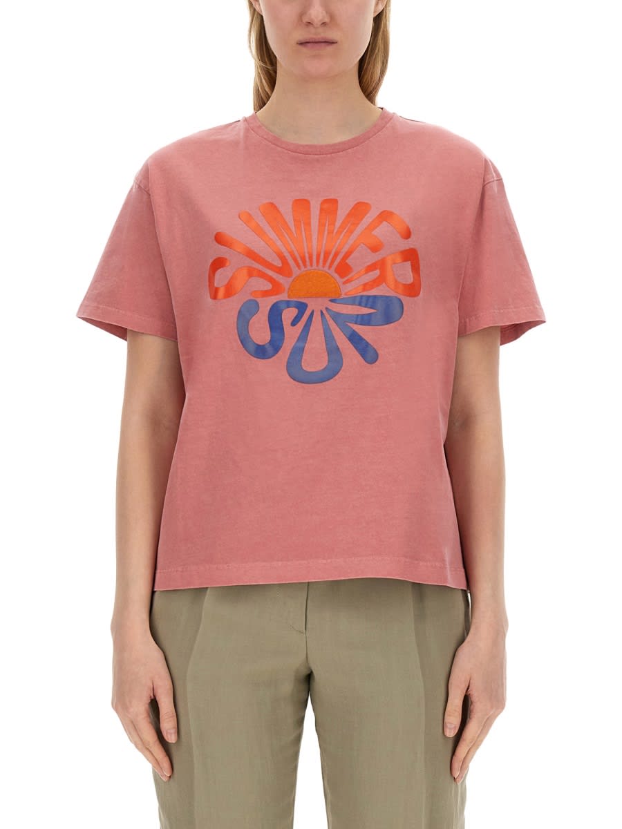 Summer Sun Print T-shirt