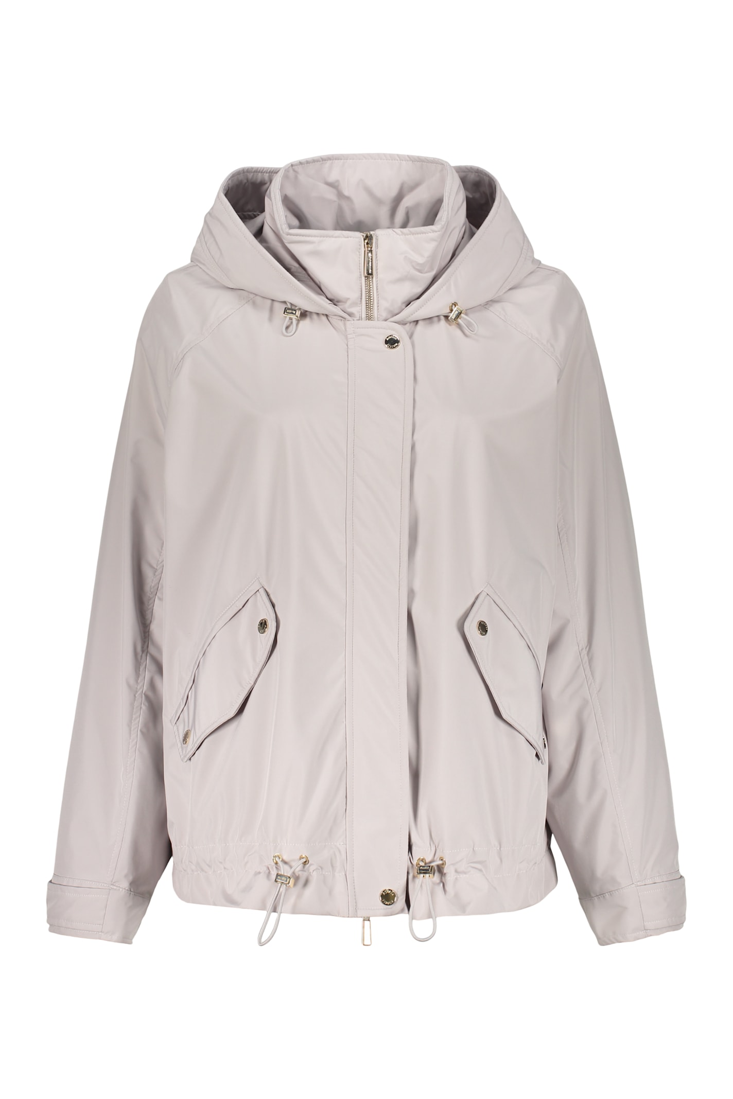 Moorer Techno Fabric Jacket In Ivory