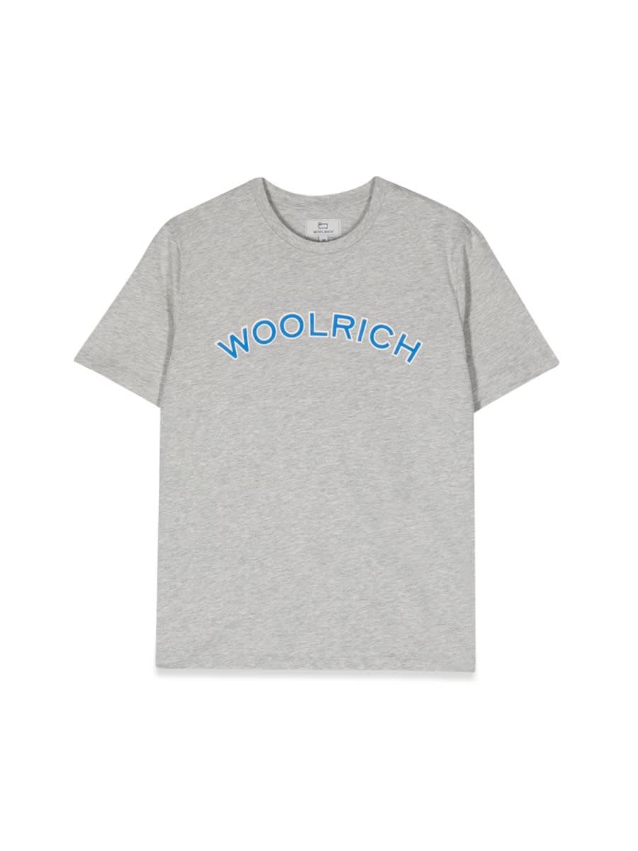 WOOLRICH VARSITY LOGO T-SHIRT