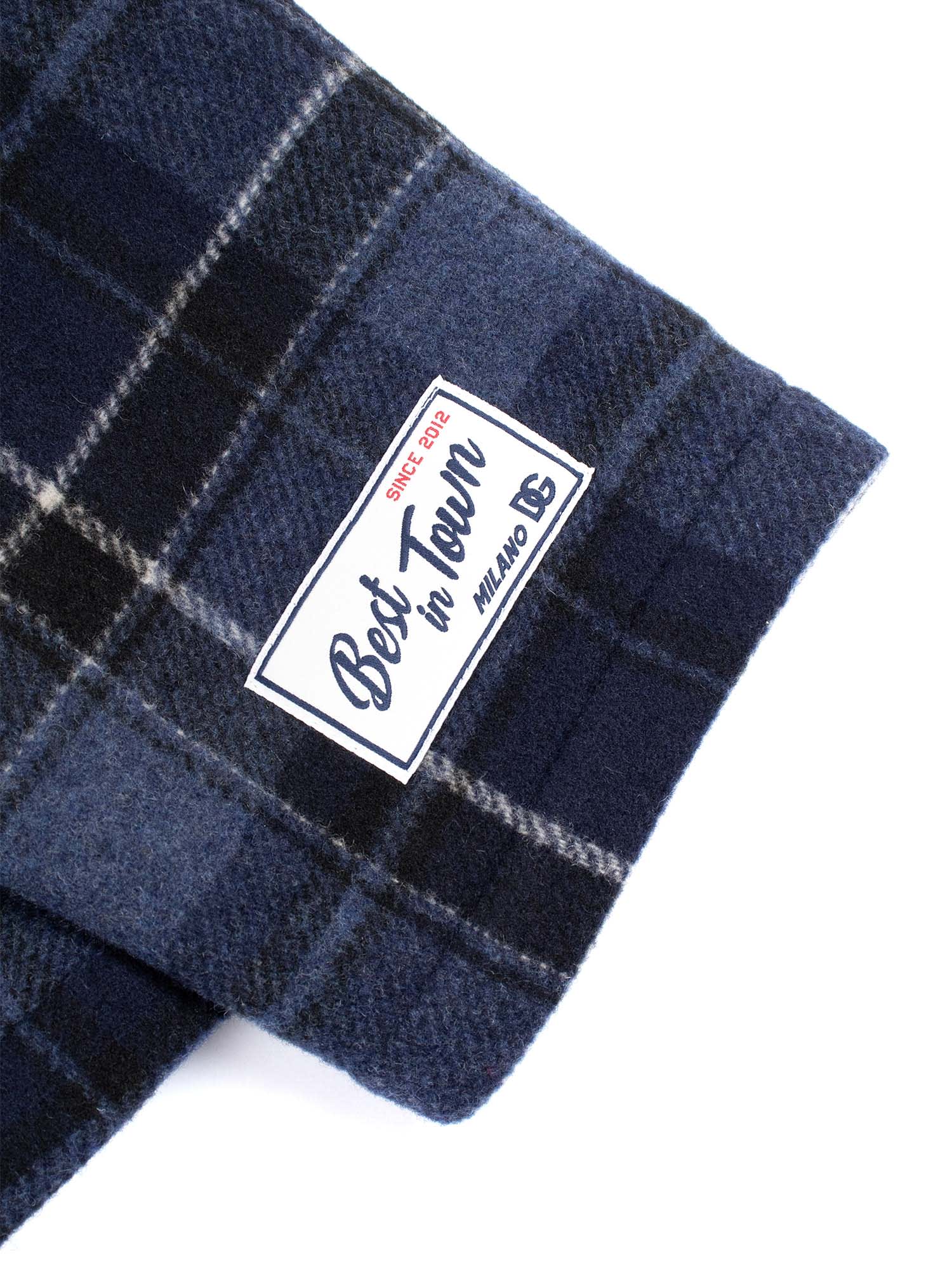 Dolce & Gabbana Check-pattern Hooded Jacket In Multi