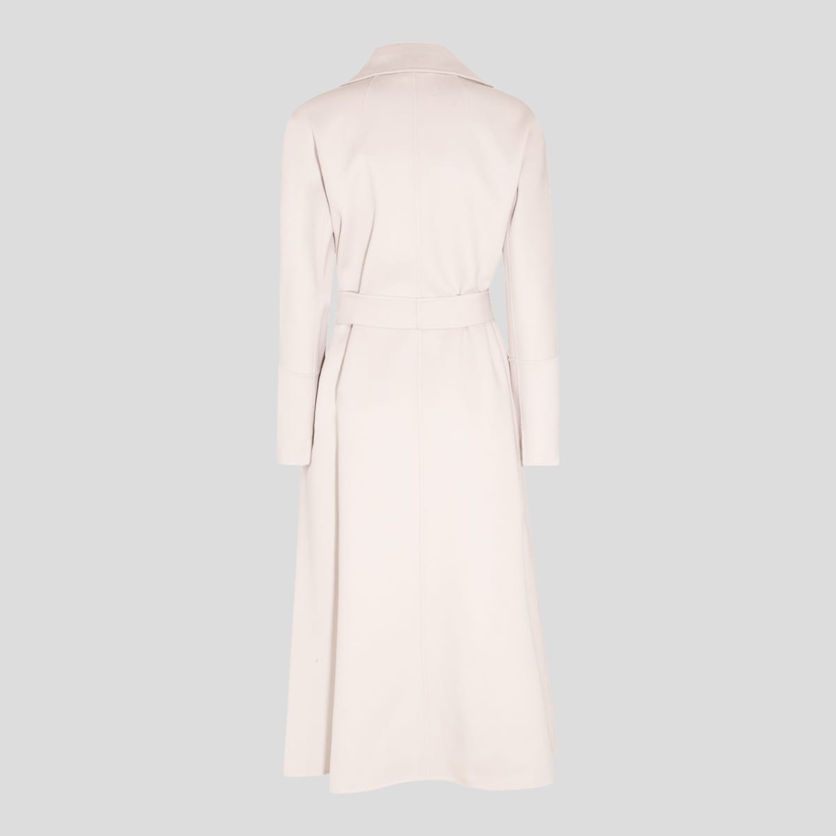 'S MAX MARA WHITE ELISA WOOL COAT