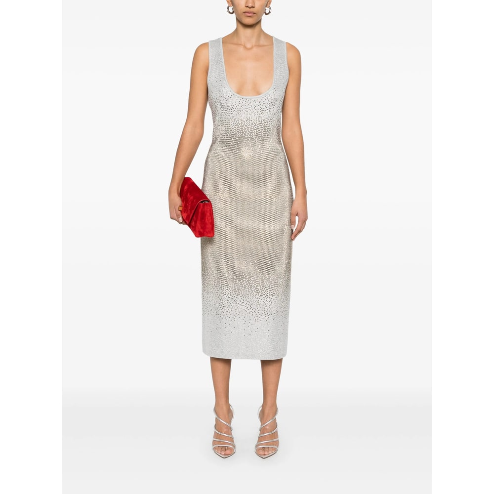 Retroféte Dress In Gray