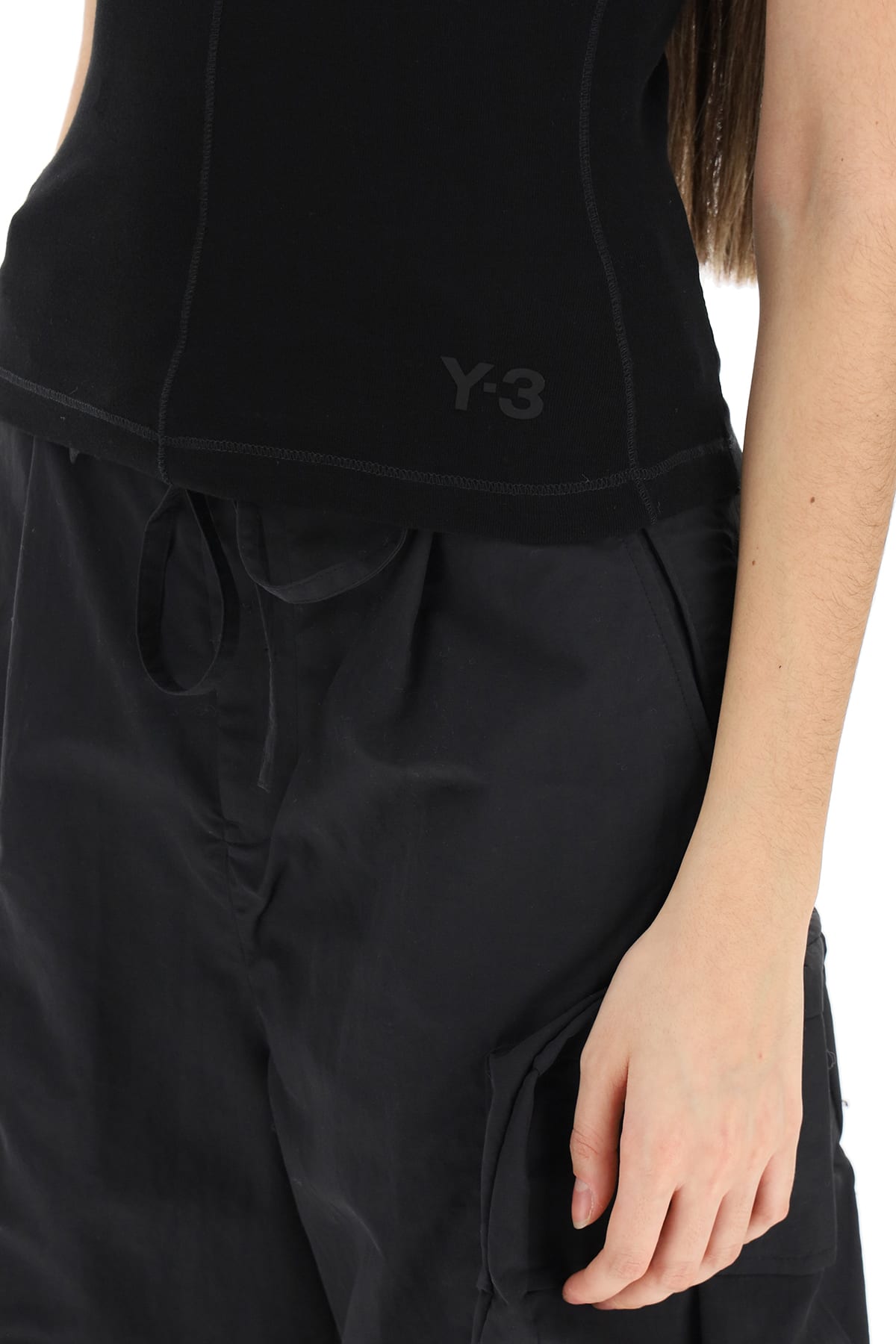 Shop Y-3 Organic Cotton T-shirt In Black