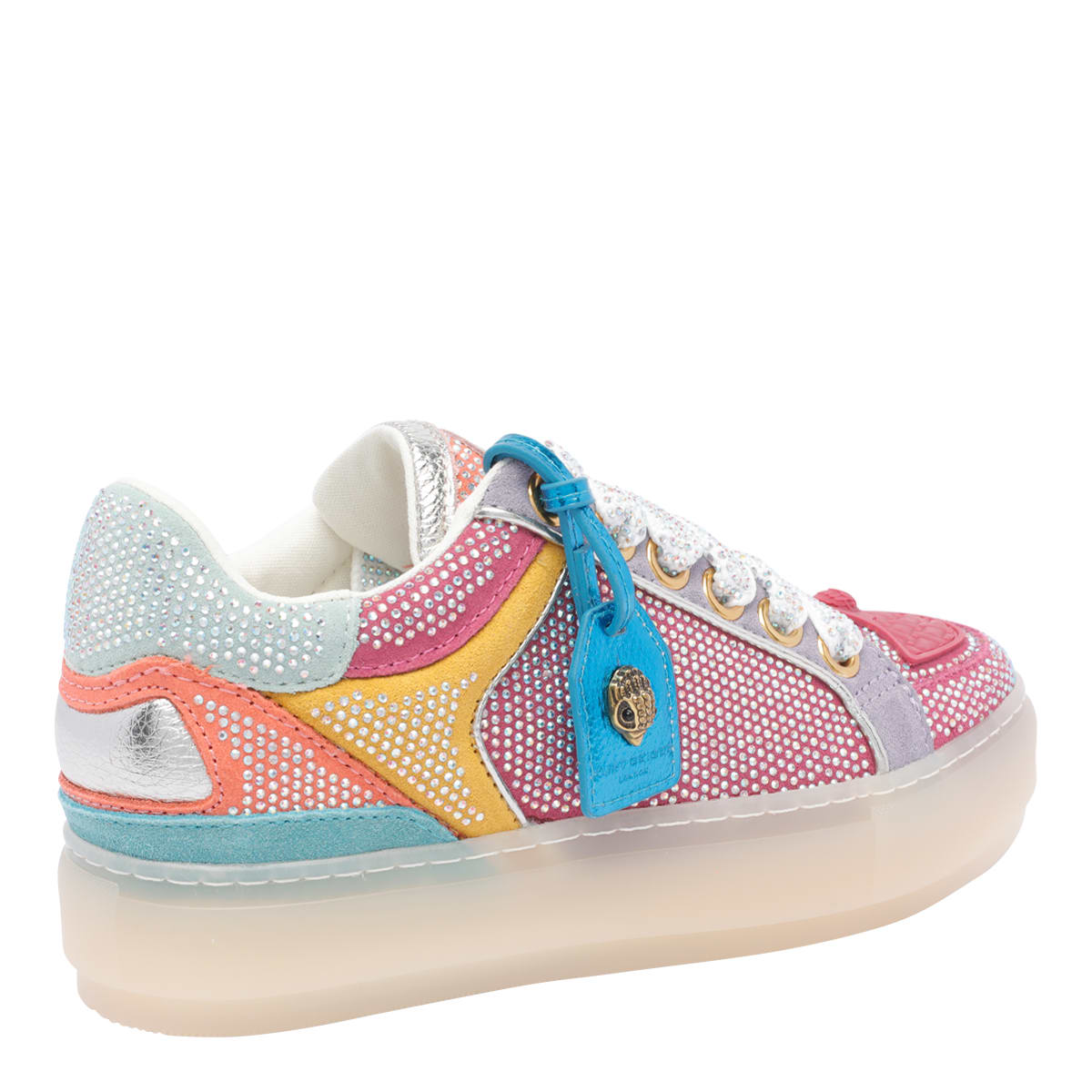 Kurt Geiger Southbank Sneakers In Multicolor Leather In Multicolour