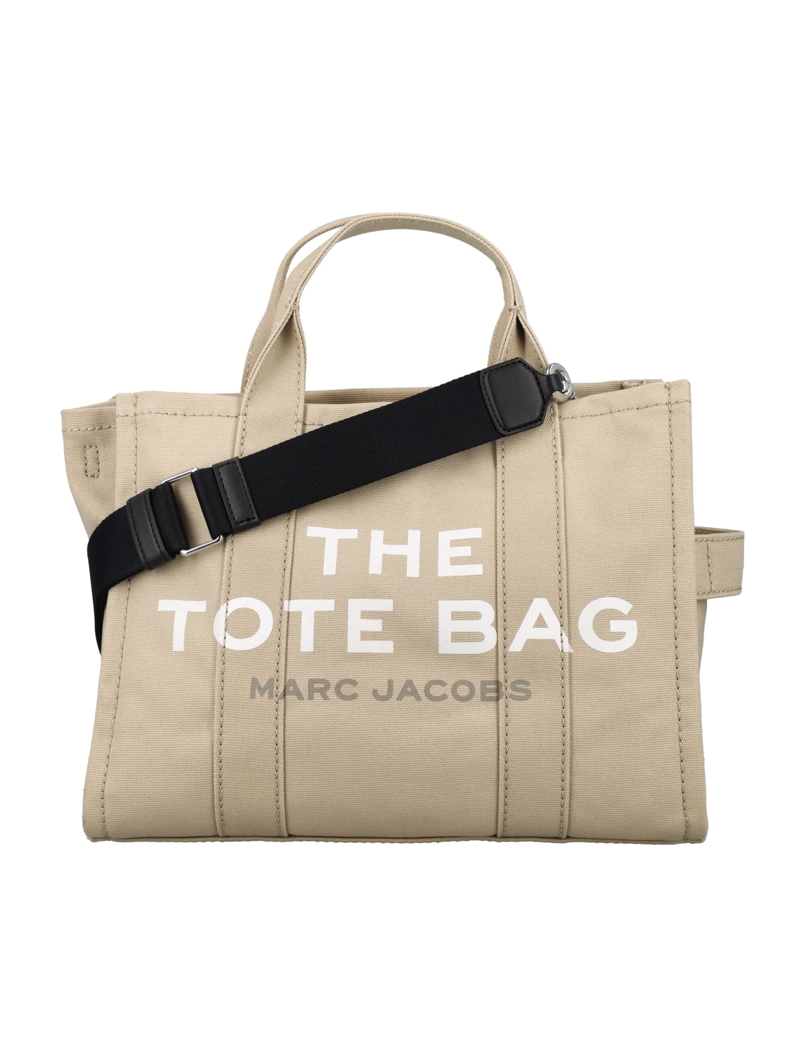 Shop Marc Jacobs The Medium Tote Bag In Beige