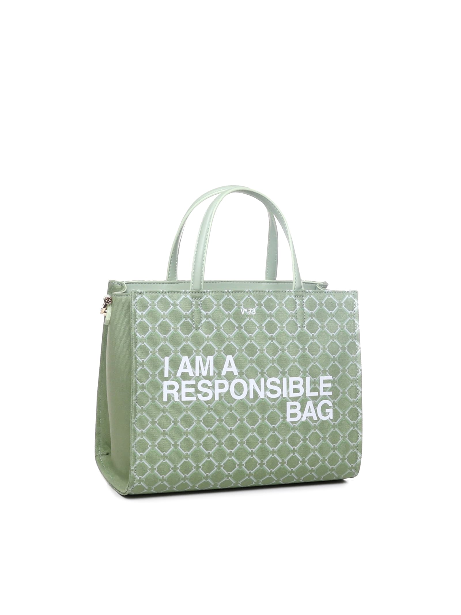 V73 Shopping Bag Responsibility In Sage