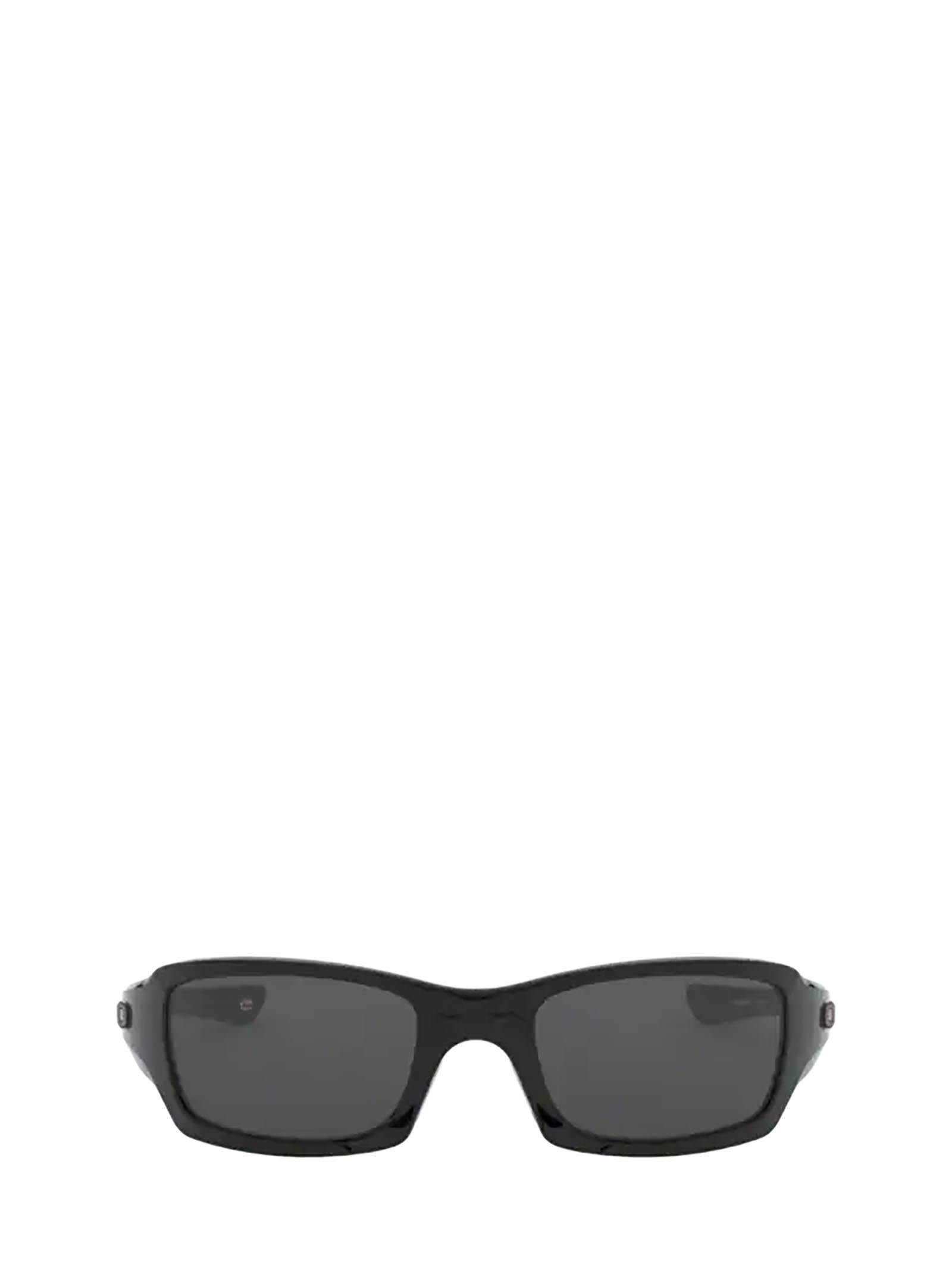 Shop Oakley Oo9238 Polished Black Sunglasses